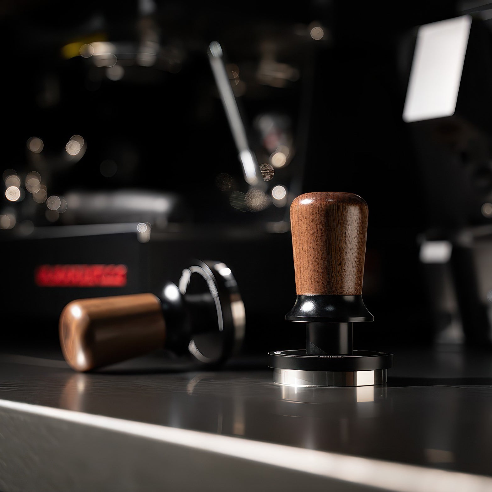 Walnut Coffee Tamper Balanced Design