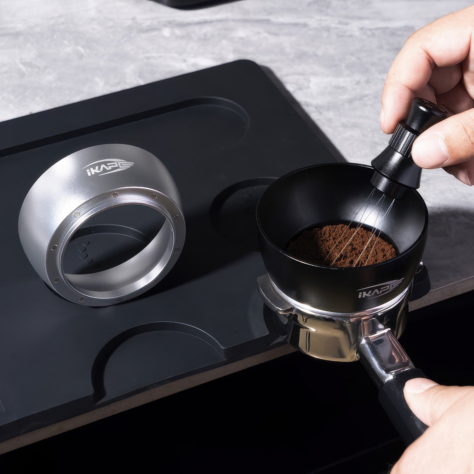 Espresso-Magnet-Dosiertrichter V2