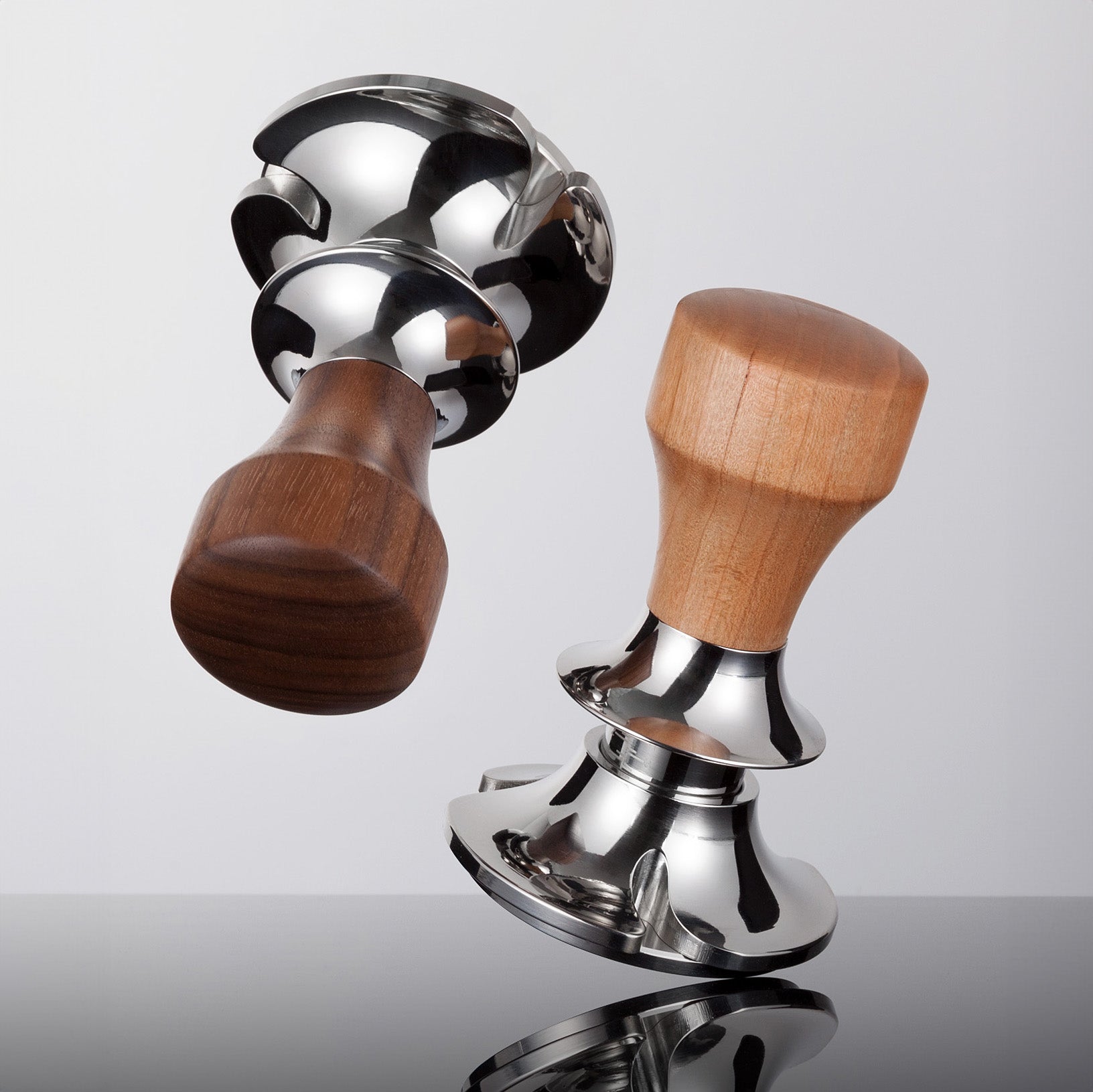Adjustable Constant Force Coffee Tamper for Espresso with Flat Base - Lastaforest