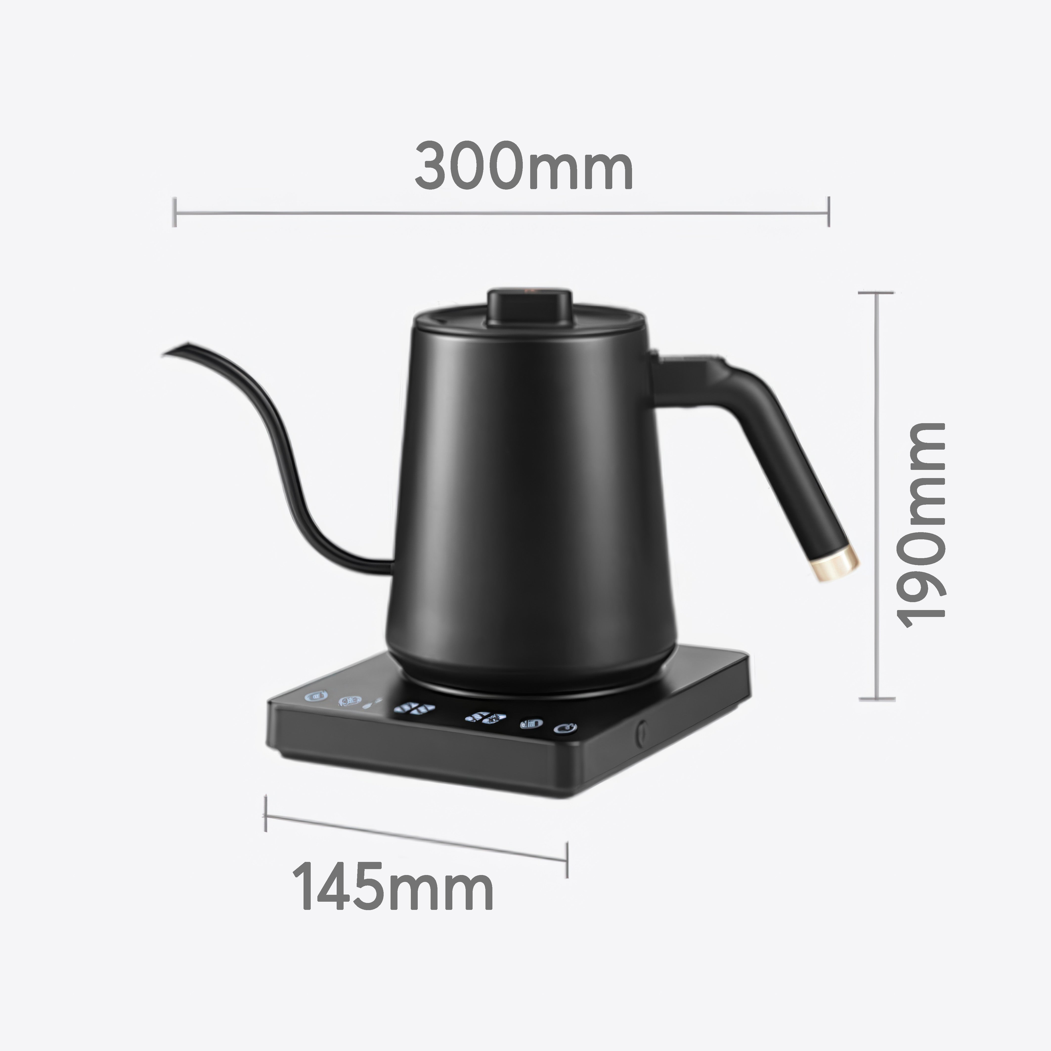 Electric Pour Over Kettle - zeroHero® - Lastaforest
