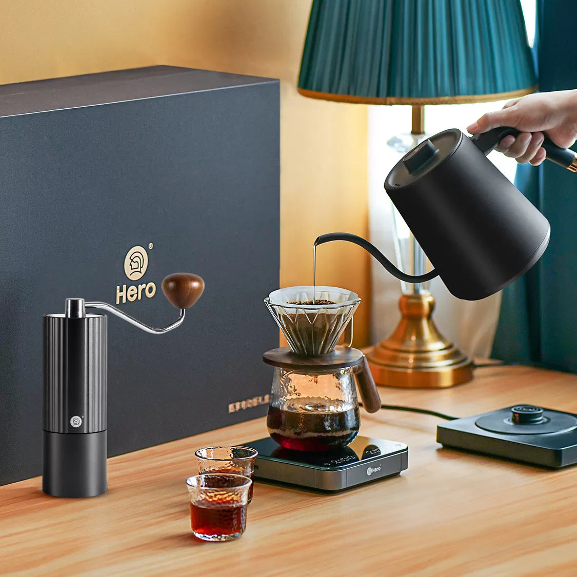 All-in-One Pour Over Pro Coffee Kit 9-Piece | Starter & Pro Set