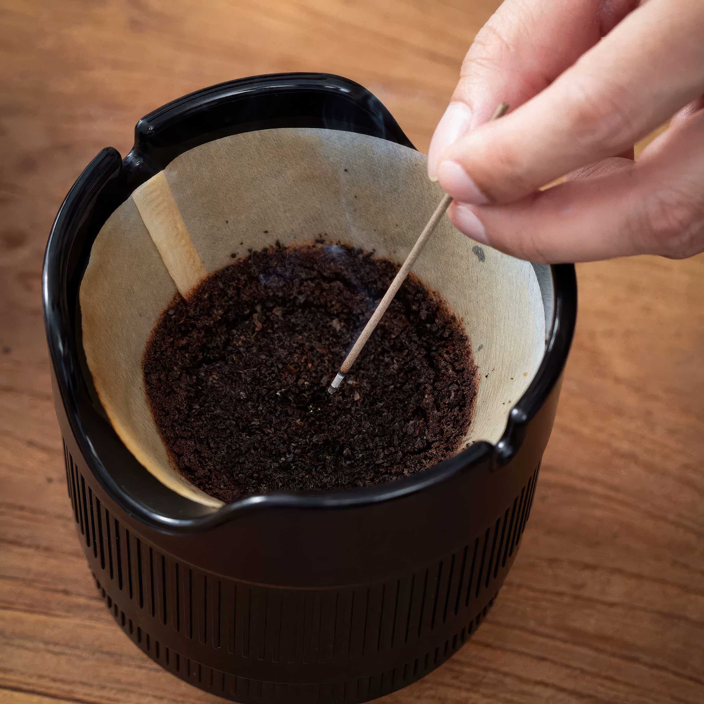 Auffangschale für Pour-Over & Aschenbecher – Kaffeesatz- und Filterentsorgung