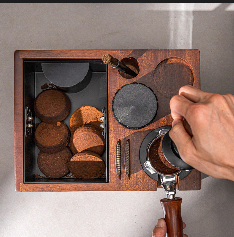 Espresso Accessories Organizer Box and Knock Box – Lastaforest