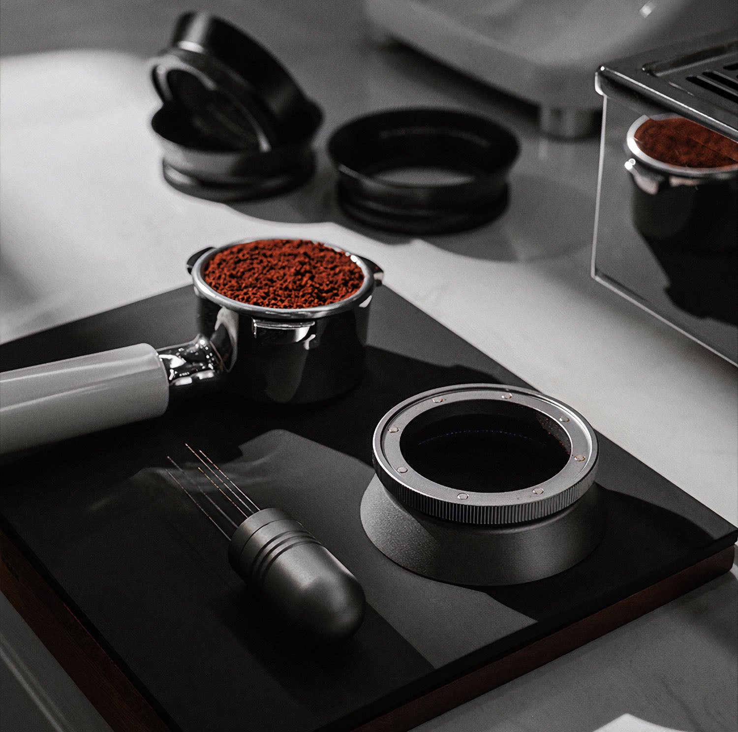 Barista Magnetic Espresso Dosing Funnel - MUVNA - Lastaforest