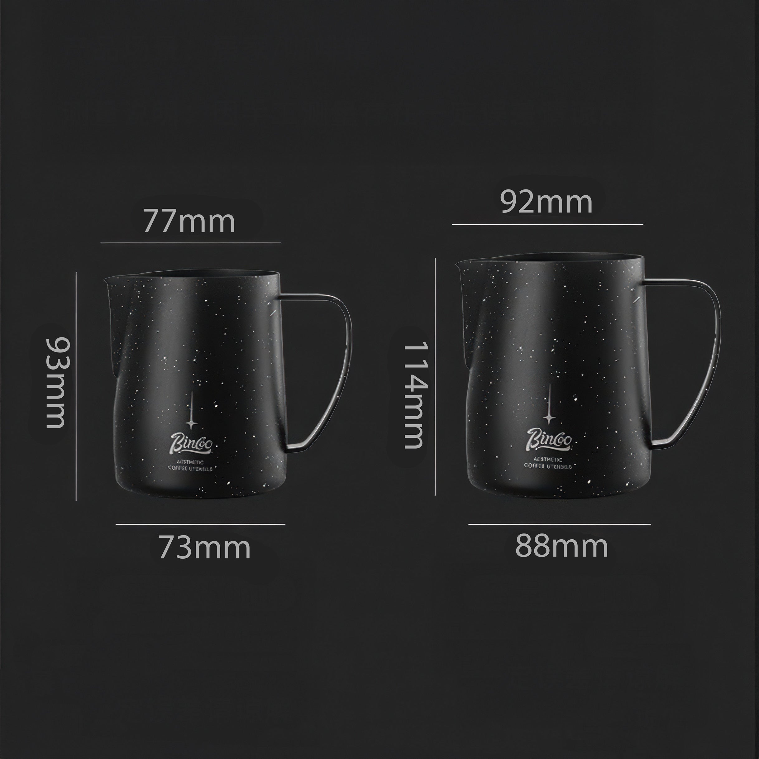 Barista Milk Pitcher - Starry Sky Latte Art Jug – Lastaforest