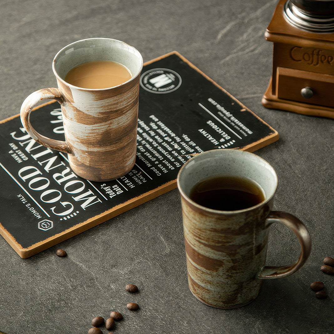 Atelier Vintage Hohe Keramiktasse für Kaffee