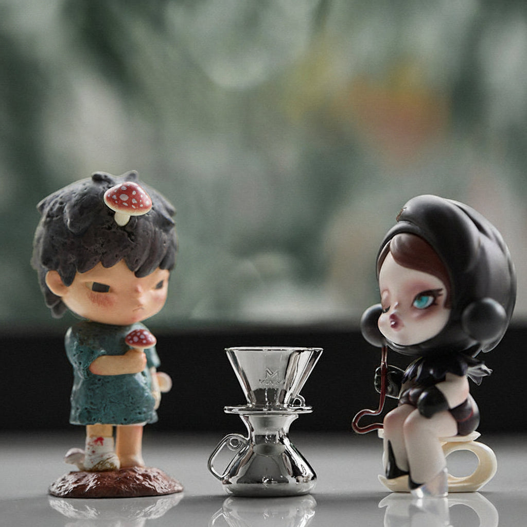 Kaffeeschlüsselanhänger V60 & Sharing Pot