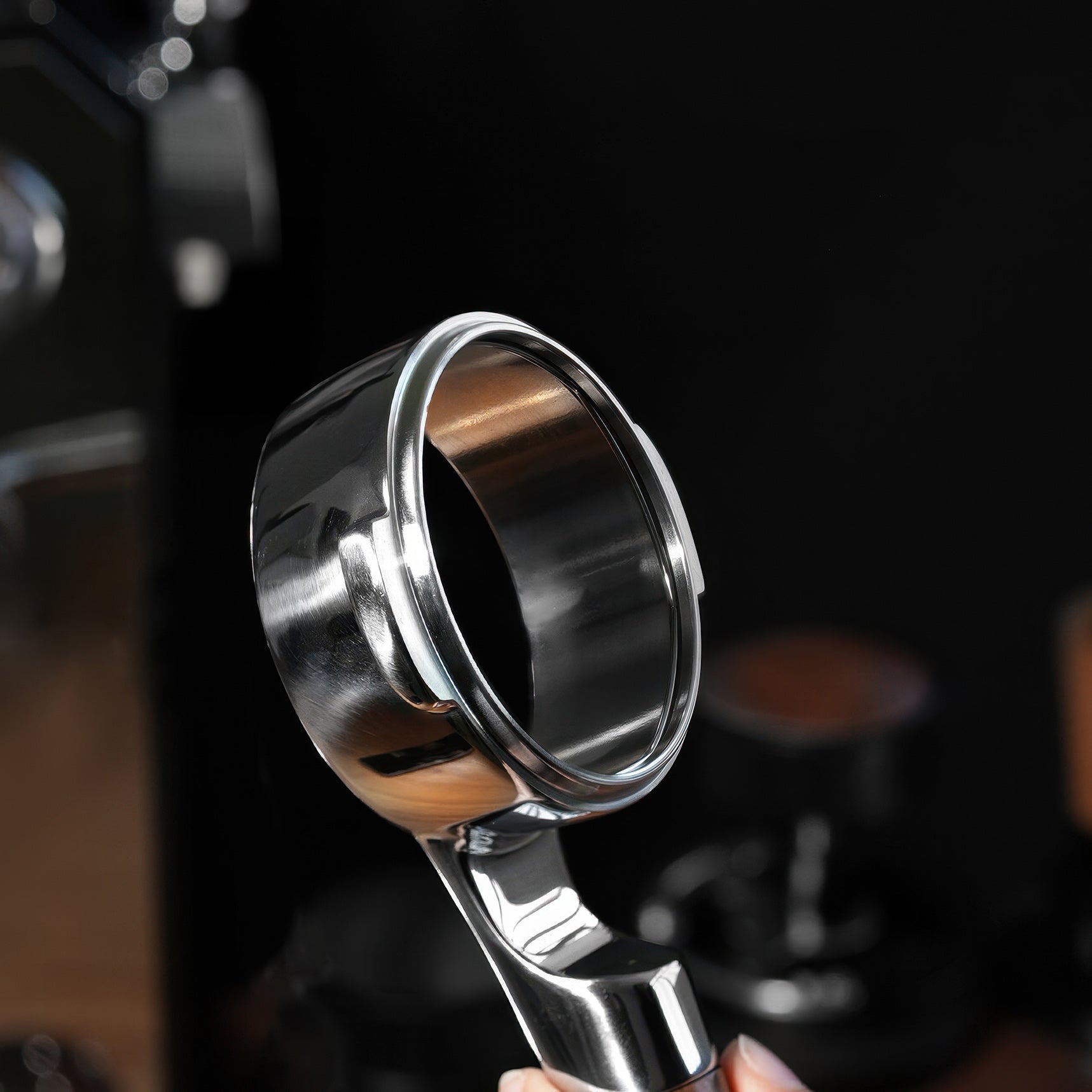 Handcrafted Flat-bottom Bottomless Portafilter