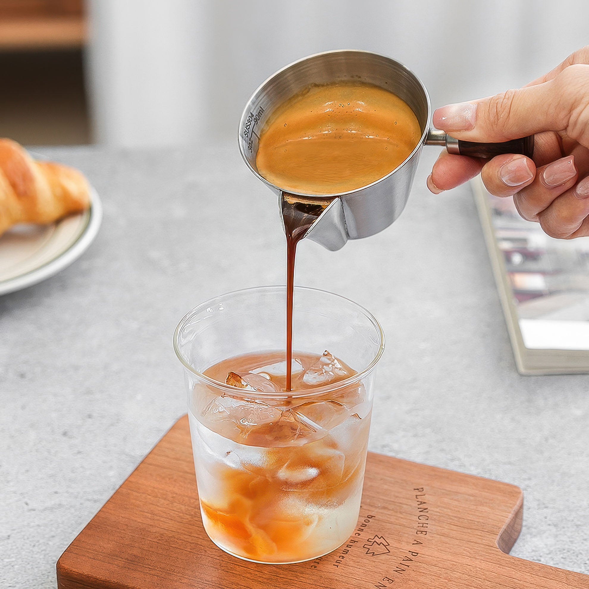 Espresso-Extraktionsmessbecher