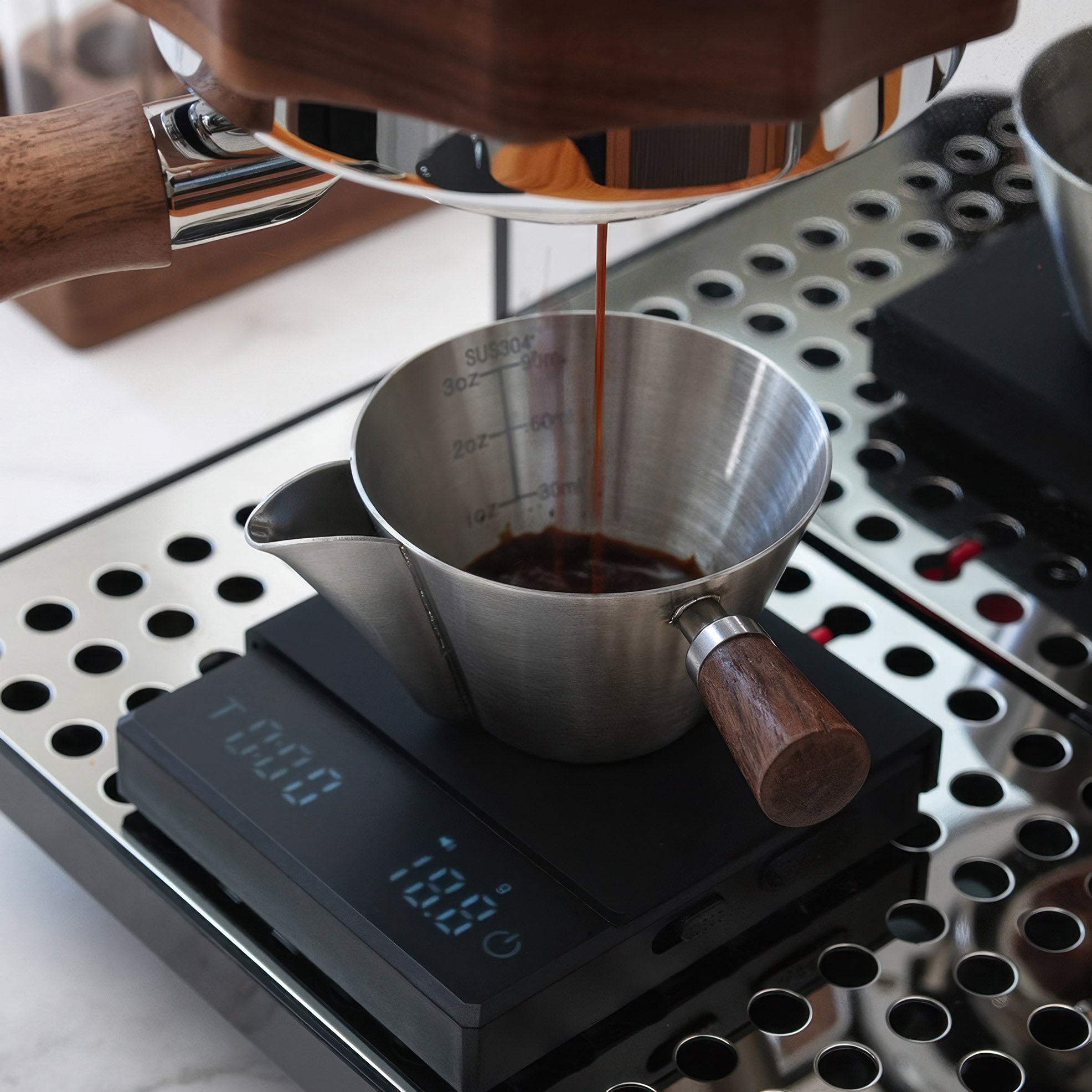 Espresso-Extraktionsmessbecher