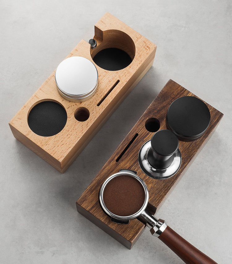 Coffee Tamper Mat Stand Portafilter Holder