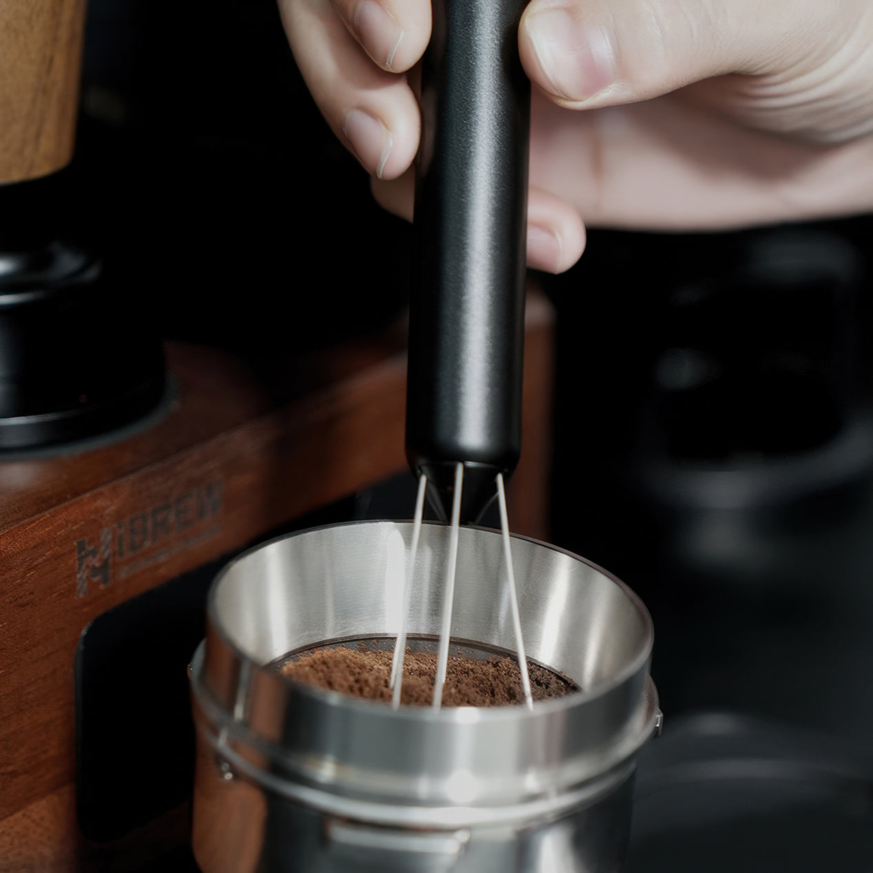 Spring WDT Werkzeug – Press-Action Espressoverteiler