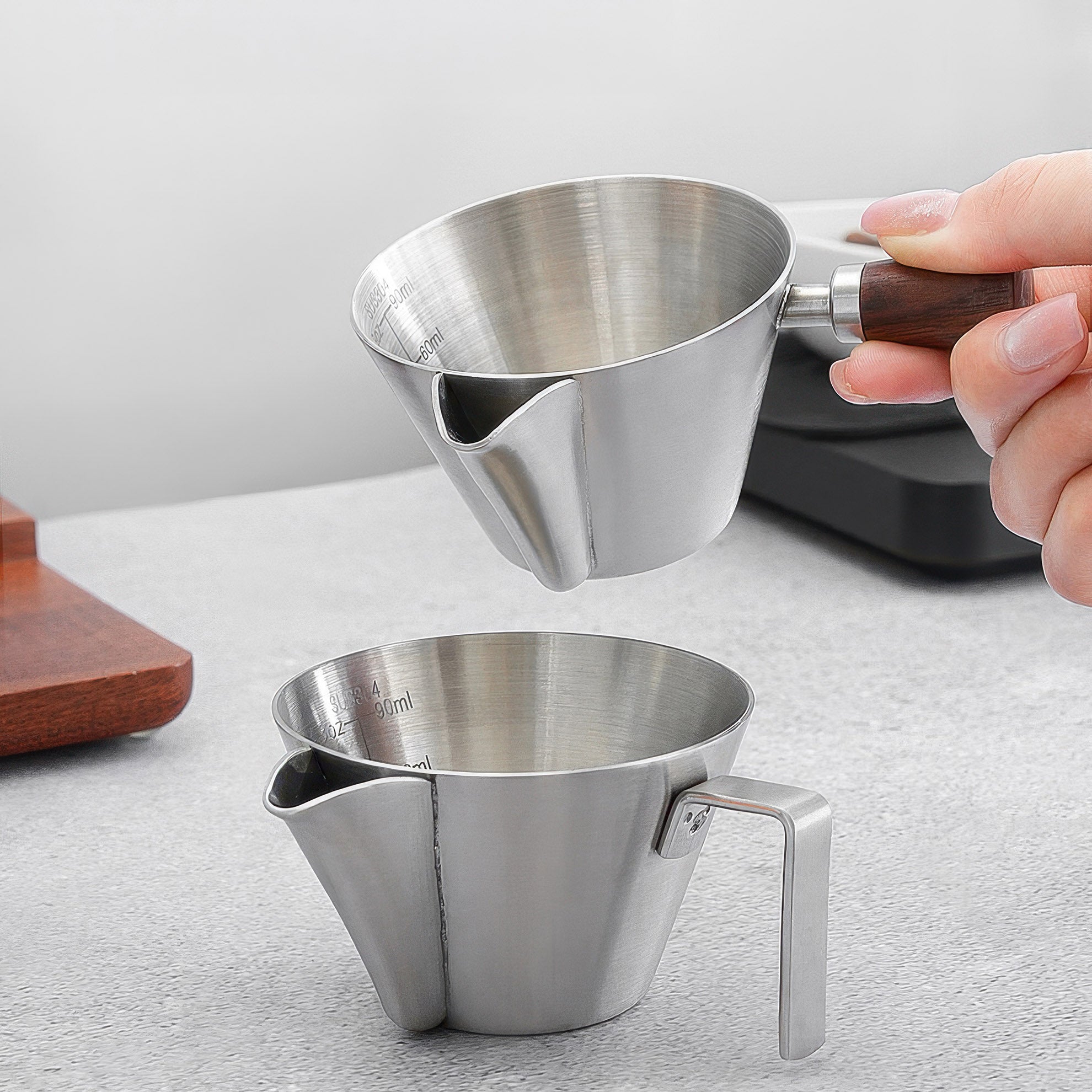 Espresso-Extraktionsmessbecher