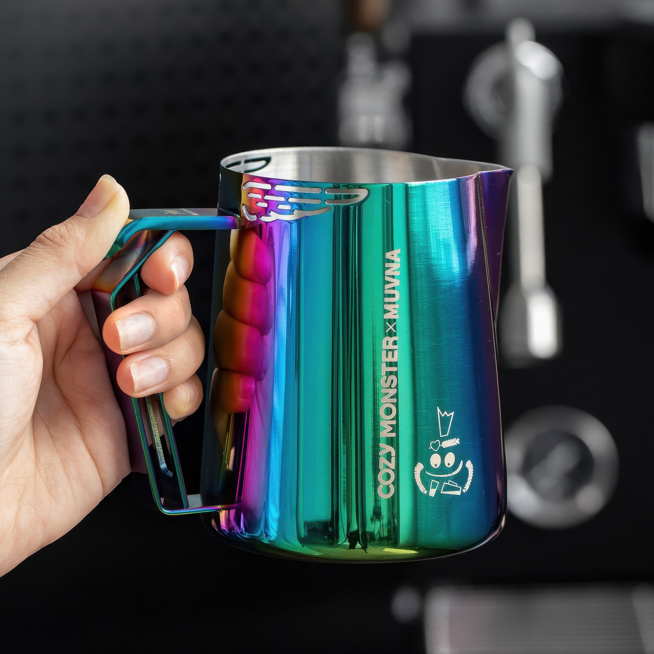 Cozy Monster Monster Latte Art Mug