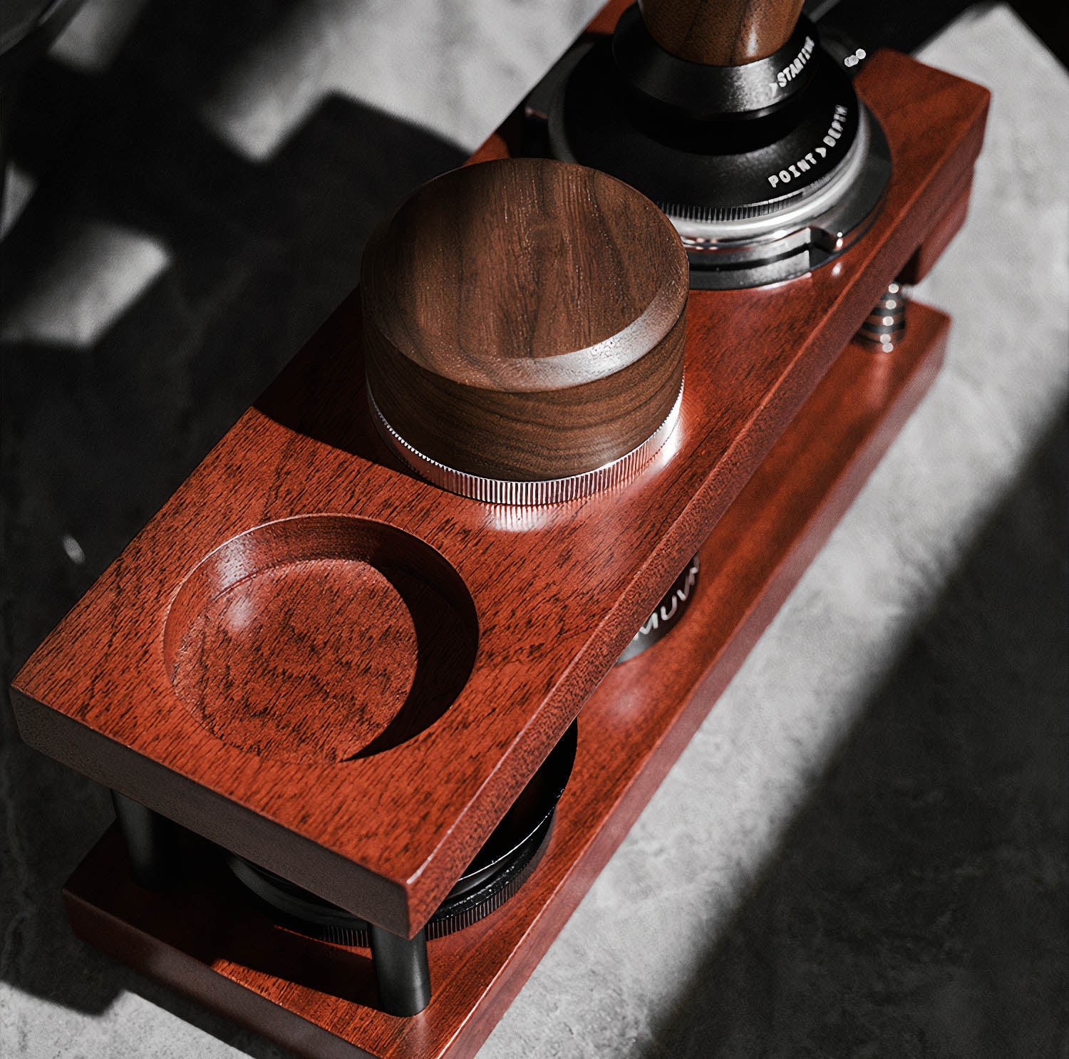 Espresso Coffee Tamper Holder with Spring Feedback - Lastaforest