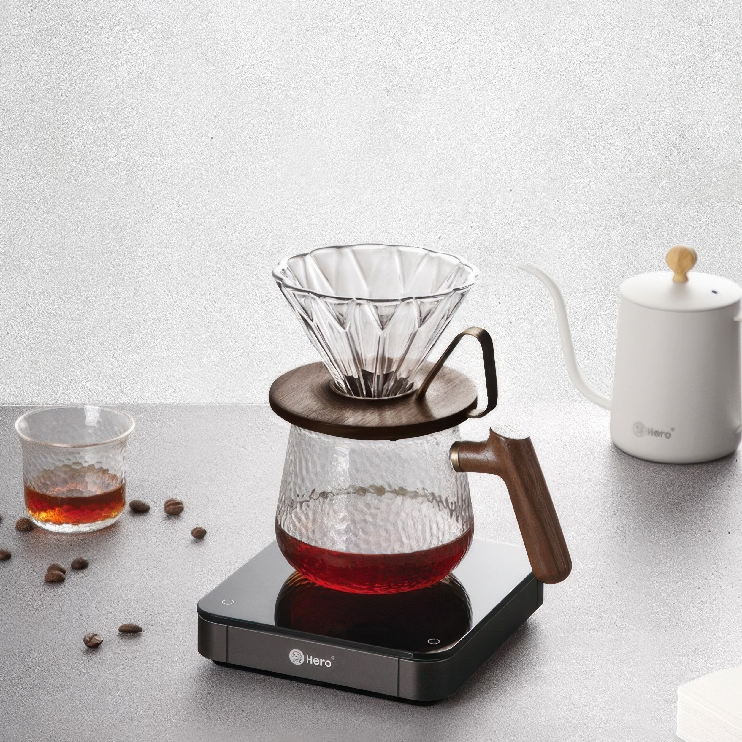 Prisma Walnut Pour-Over Dripper