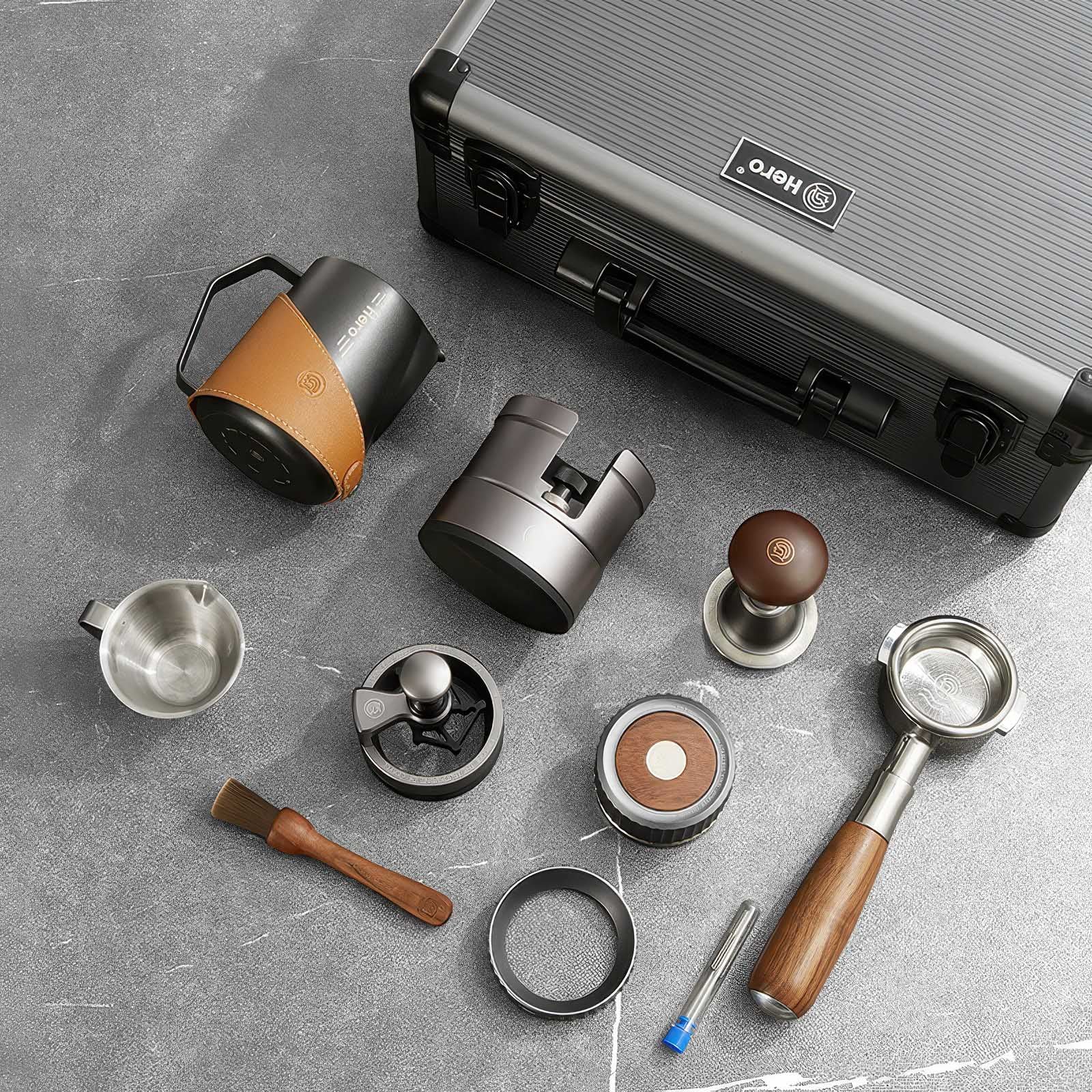 Professional Barista Espresso Kit with Carrying Case - Thumbnail 2