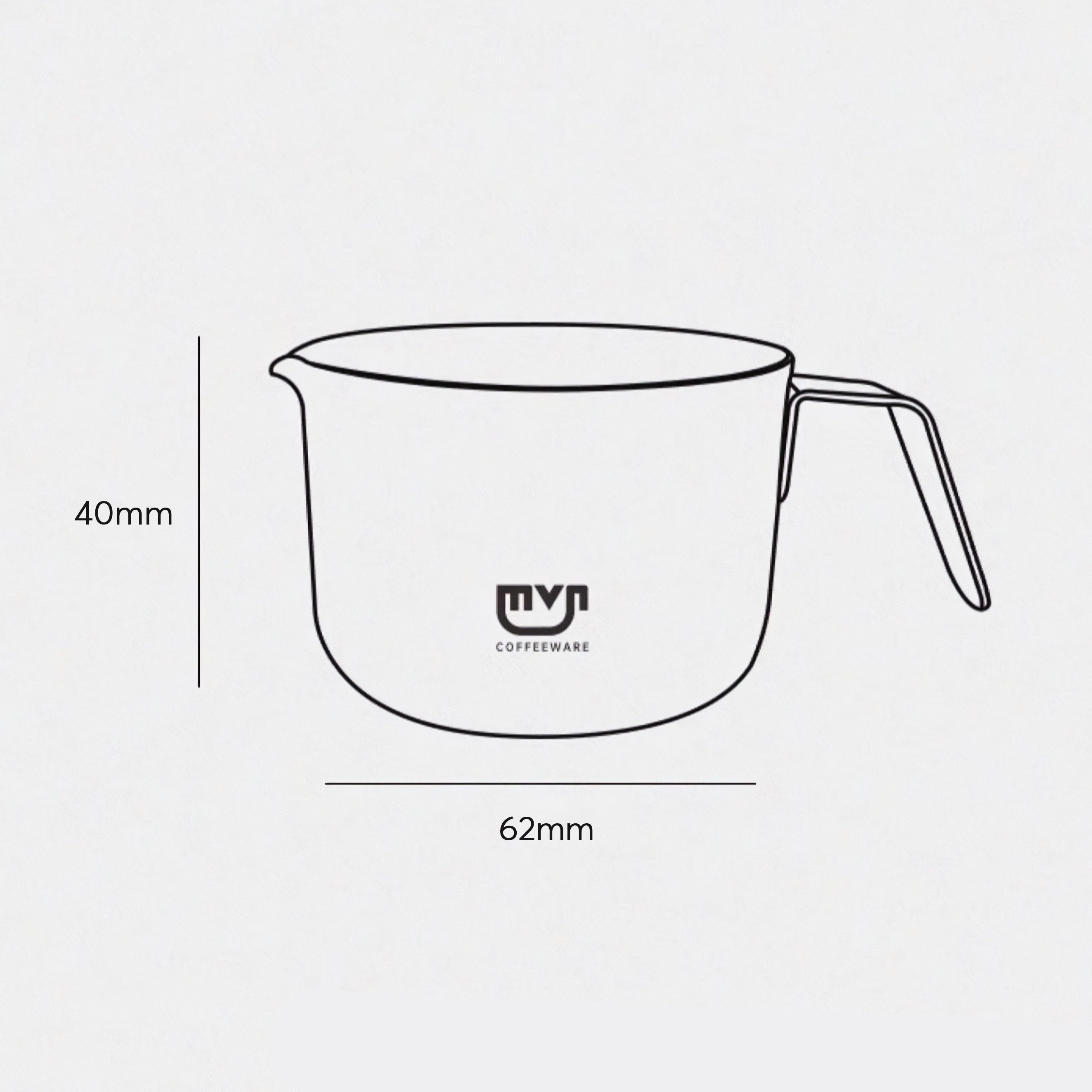 Espresso Measuring Cup  - MUVNA - Lastaforest