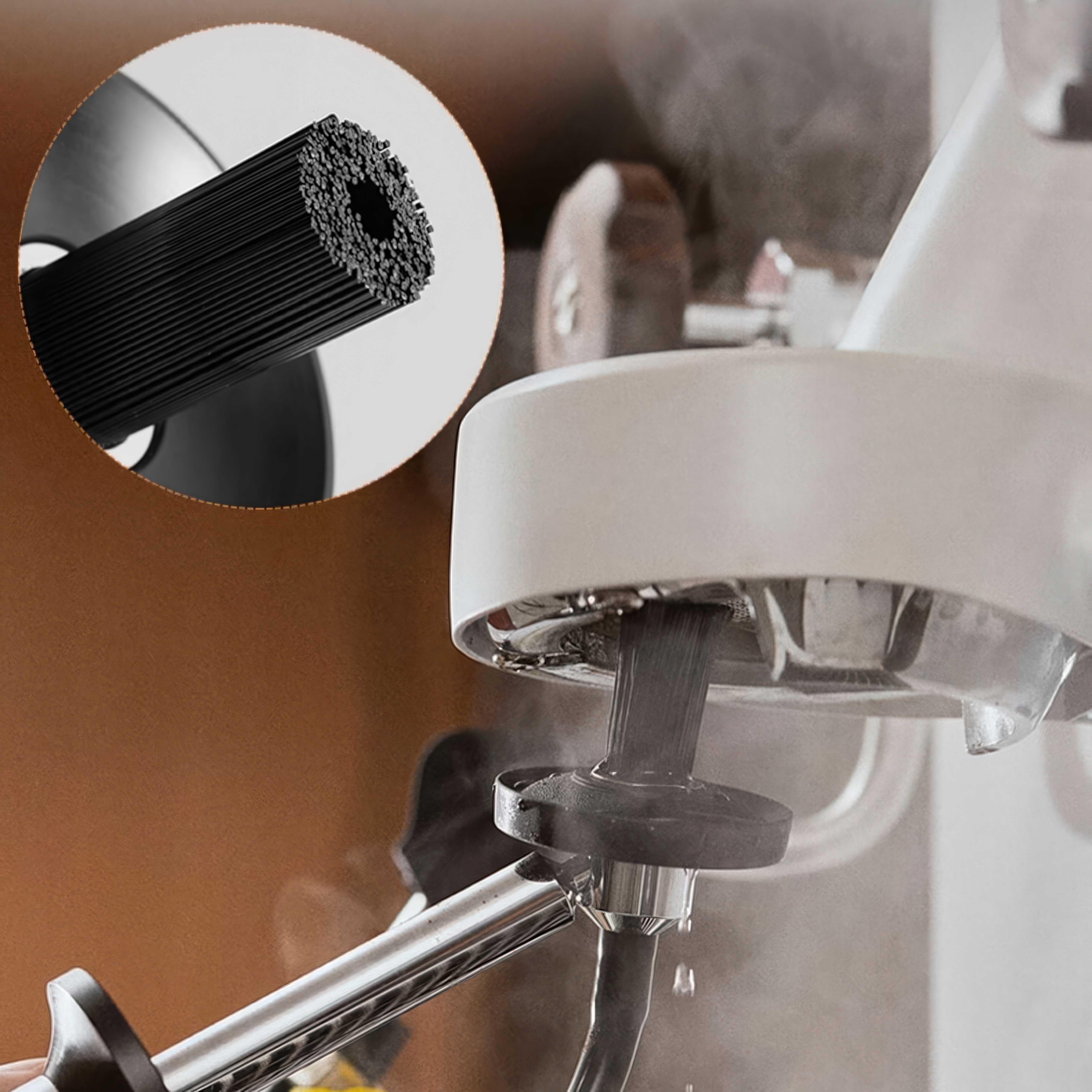 Espresso Coffee Machine Steam Cleaning Brush - Thumbnail 2