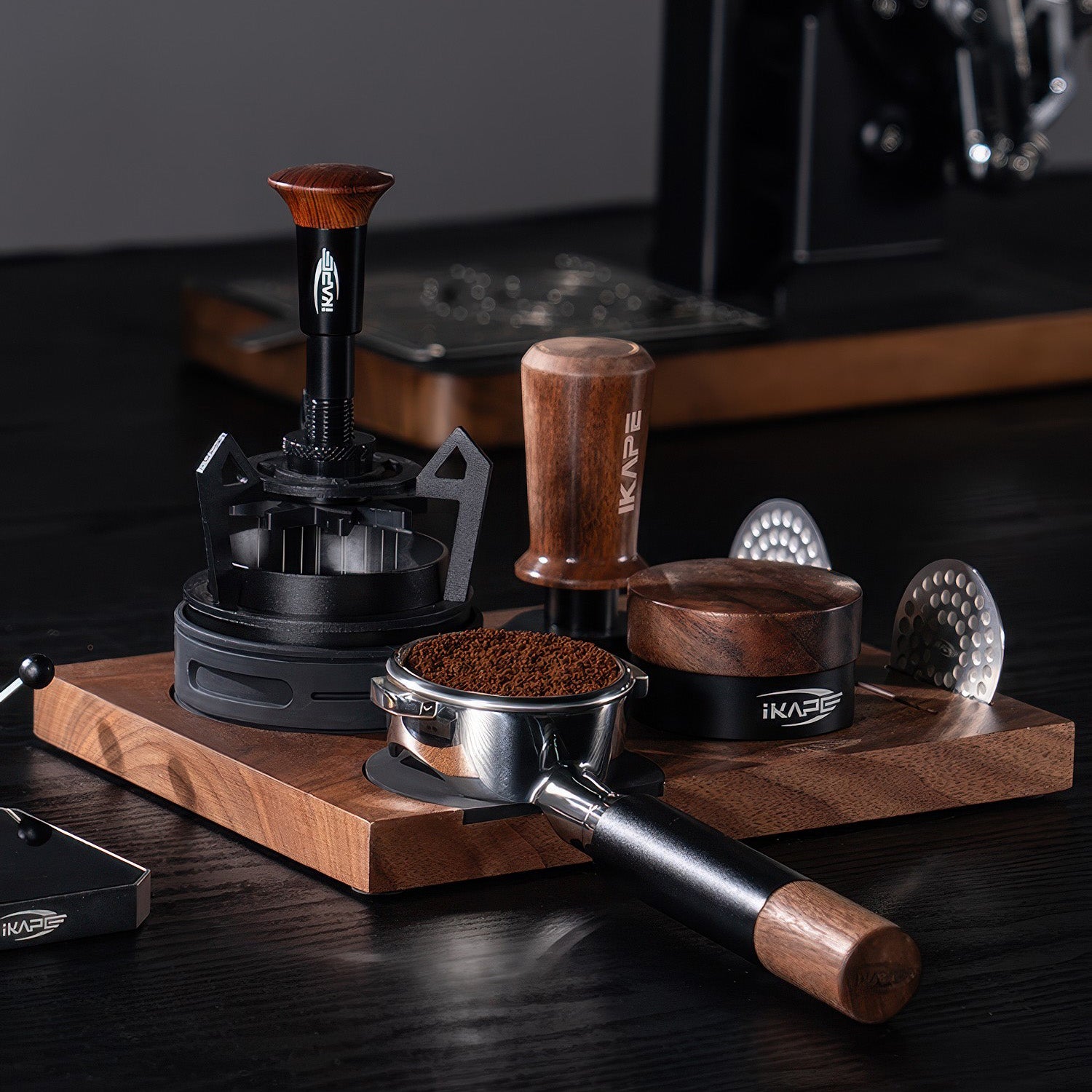 Black Edition Calibrated Coffee Tamper
