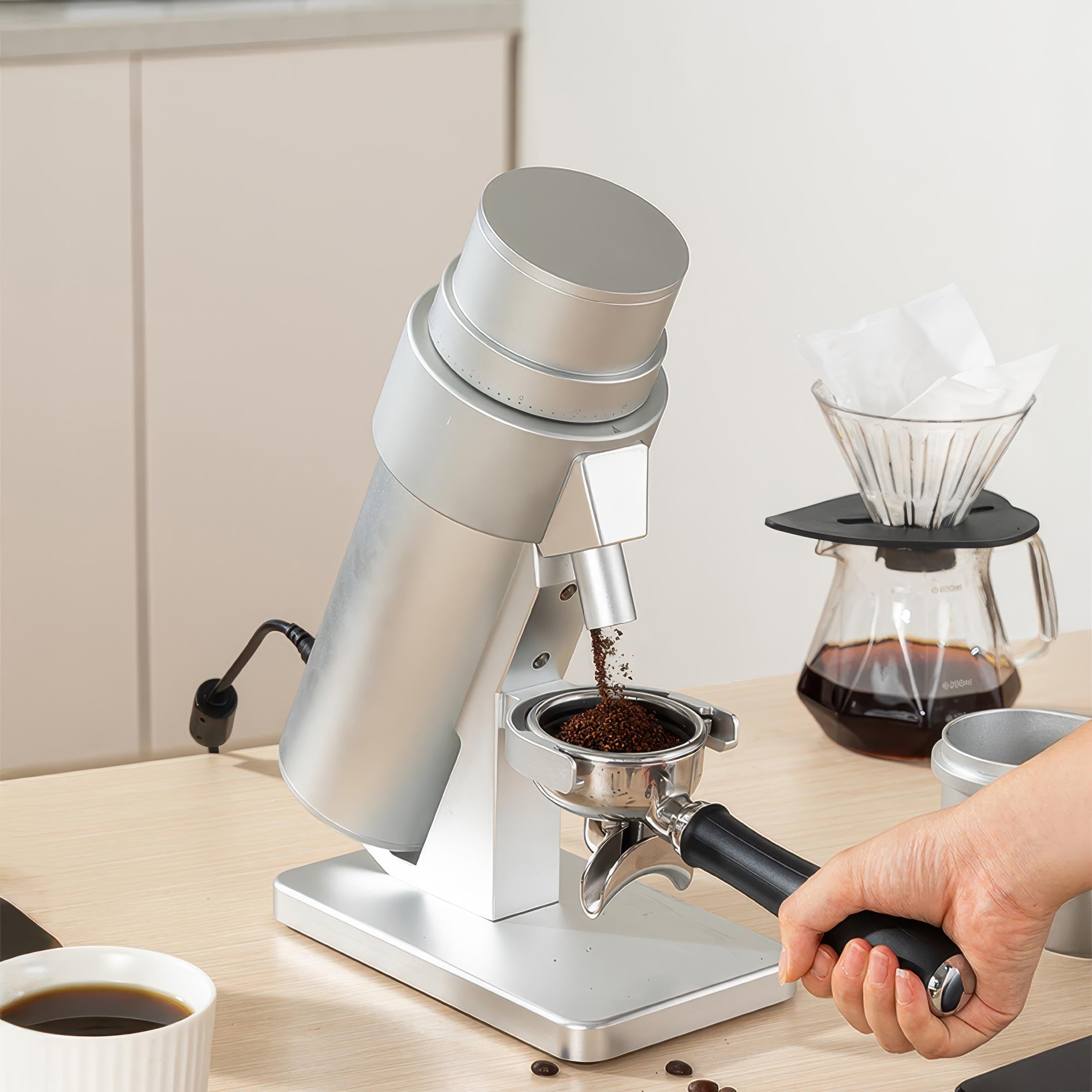 STARSEEKER Electric Coffee Grinder 63mm Titanium Burr | Lastaforest