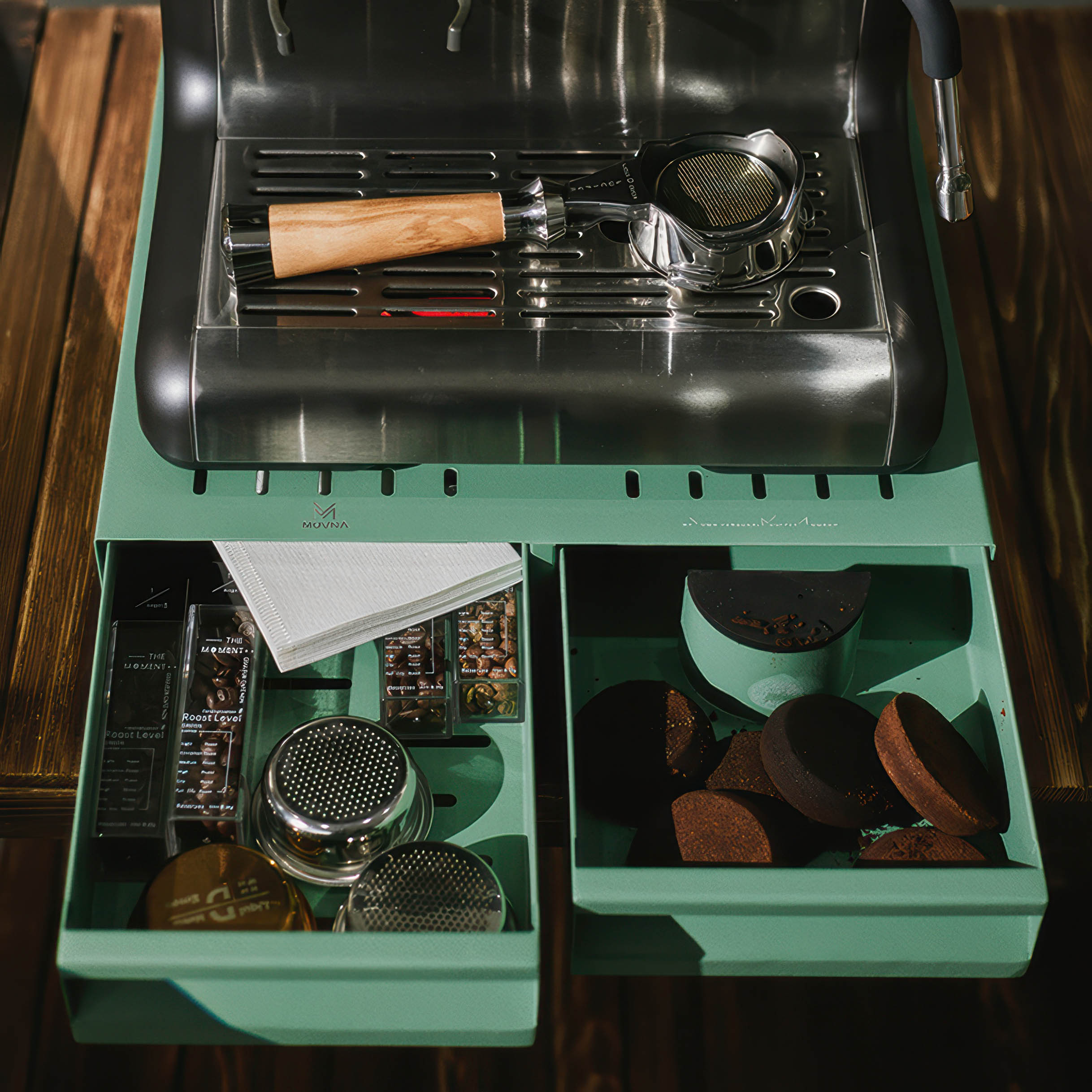 Barista Double Knock Box Drawer – Lastaforest