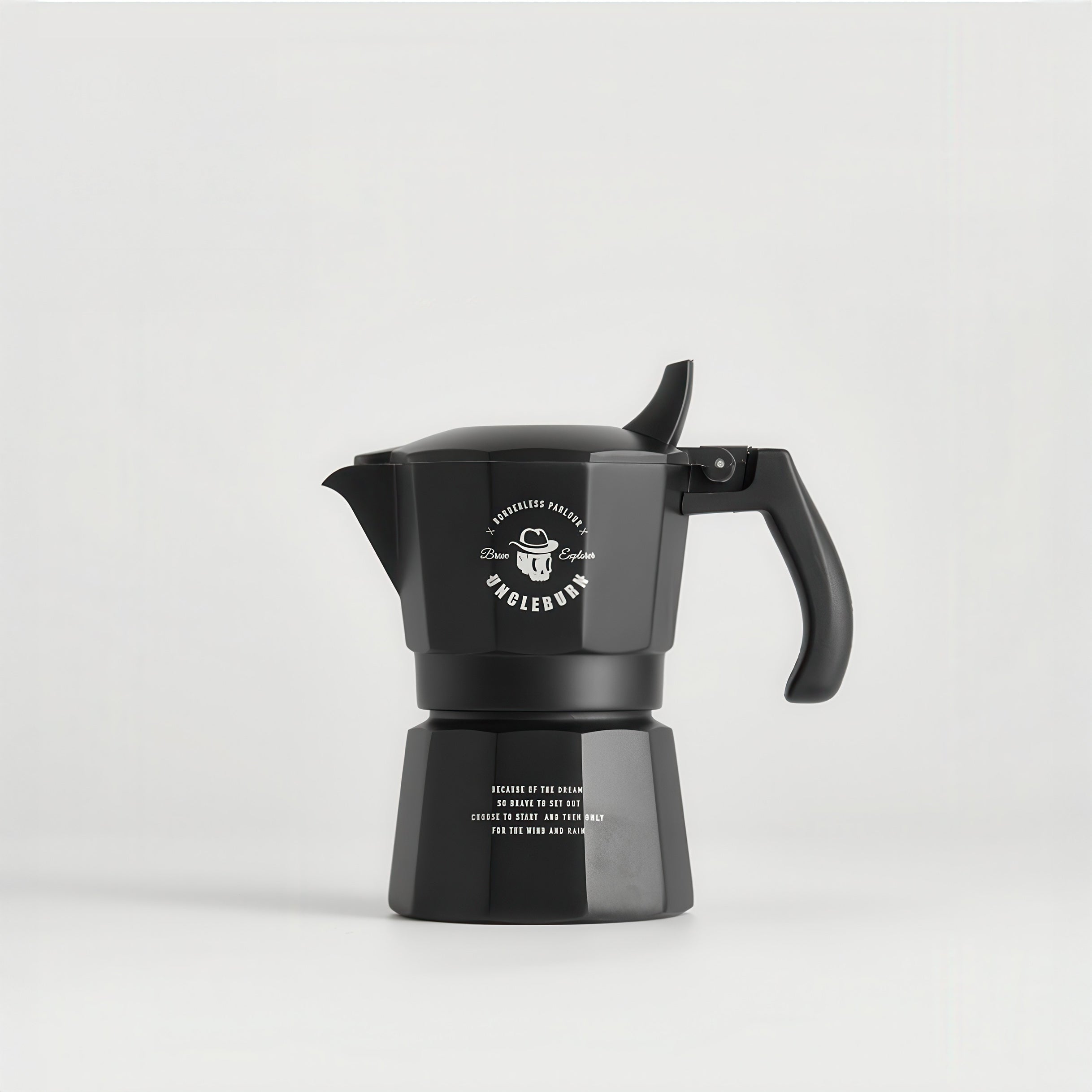Travel Coffee Case with Moka Pot & Manual Grinder