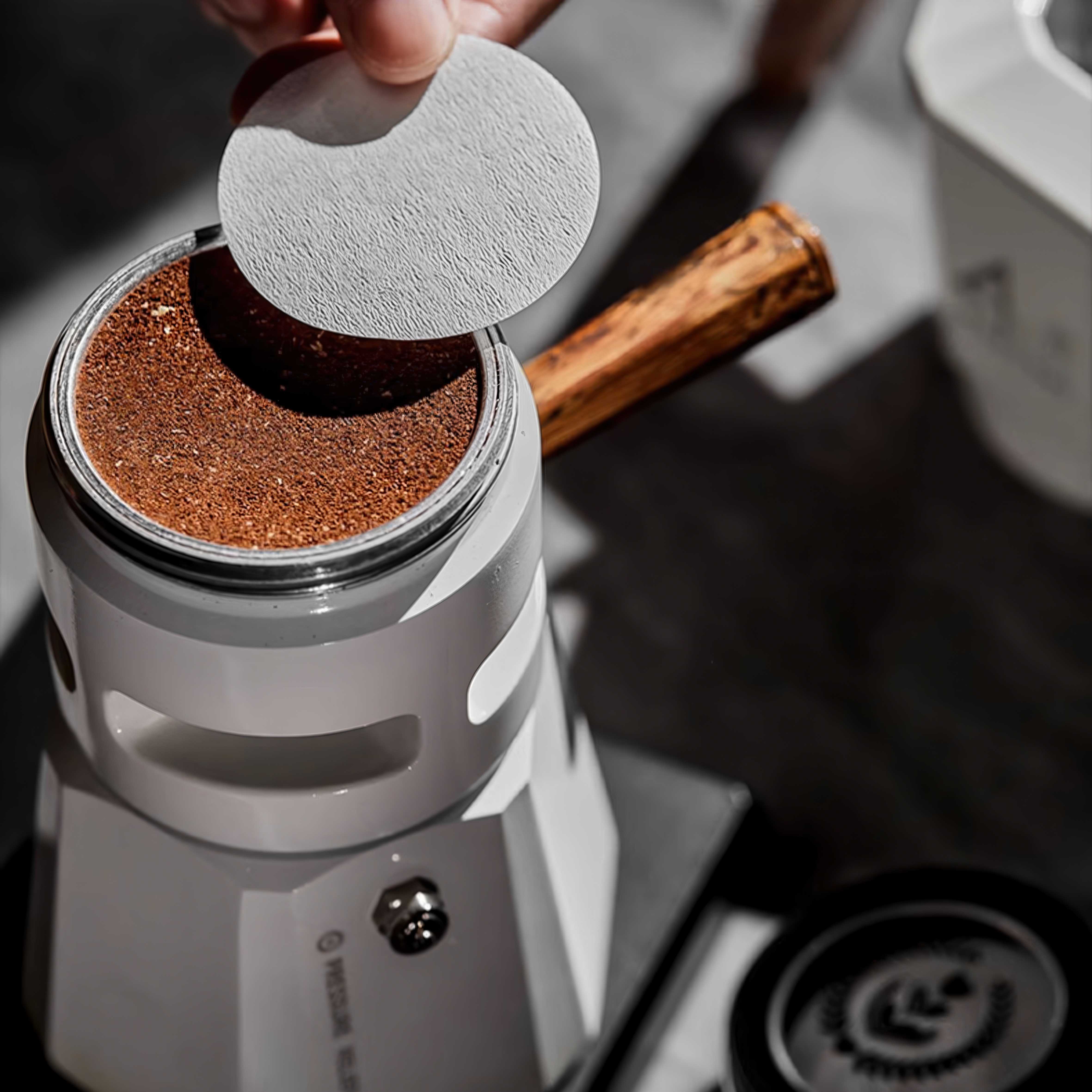 High Pressure Double Valve Concentrated Coffee Moka Pot - MUVNA - Lastaforest