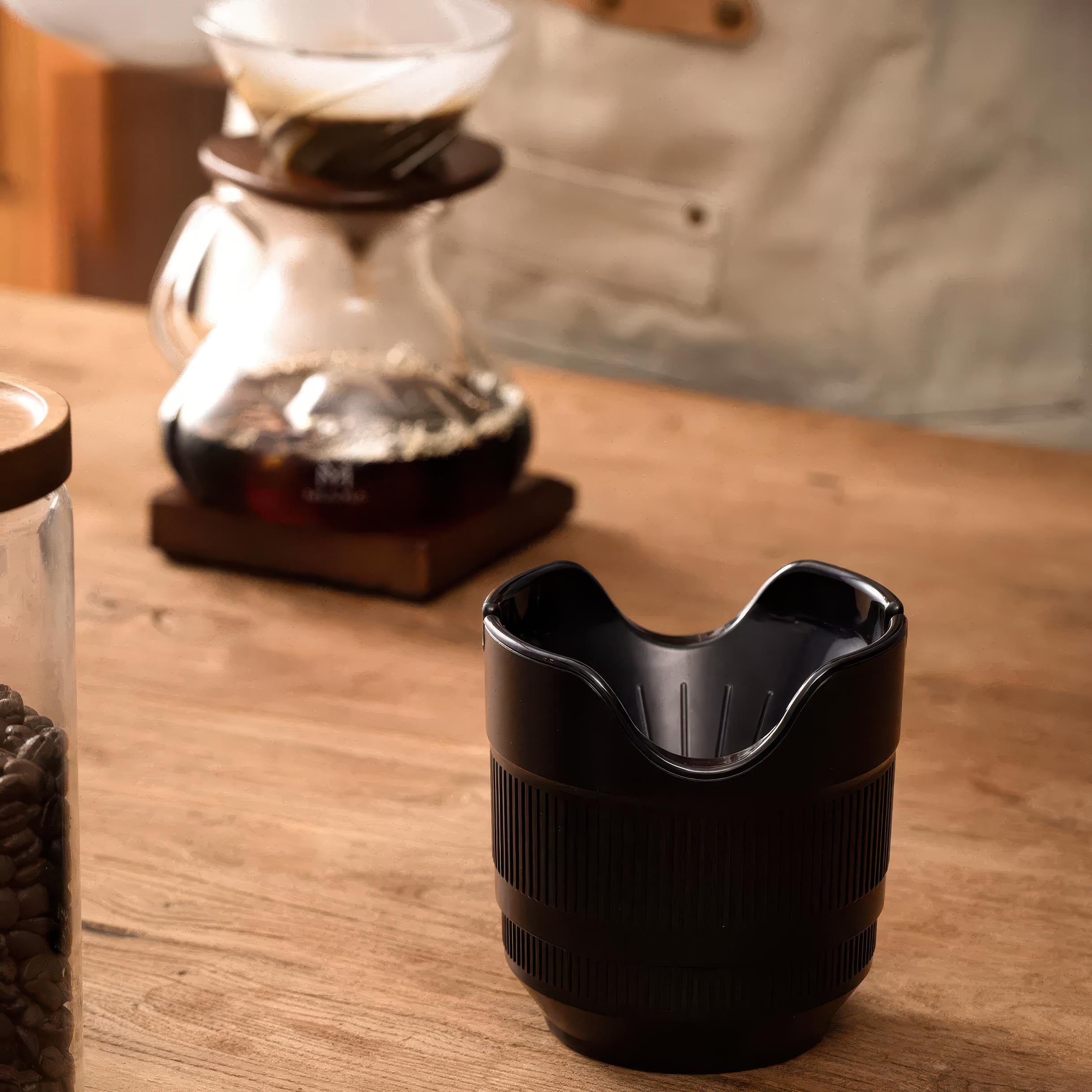 Auffangschale für Pour-Over & Aschenbecher – Kaffeesatz- und Filterentsorgung