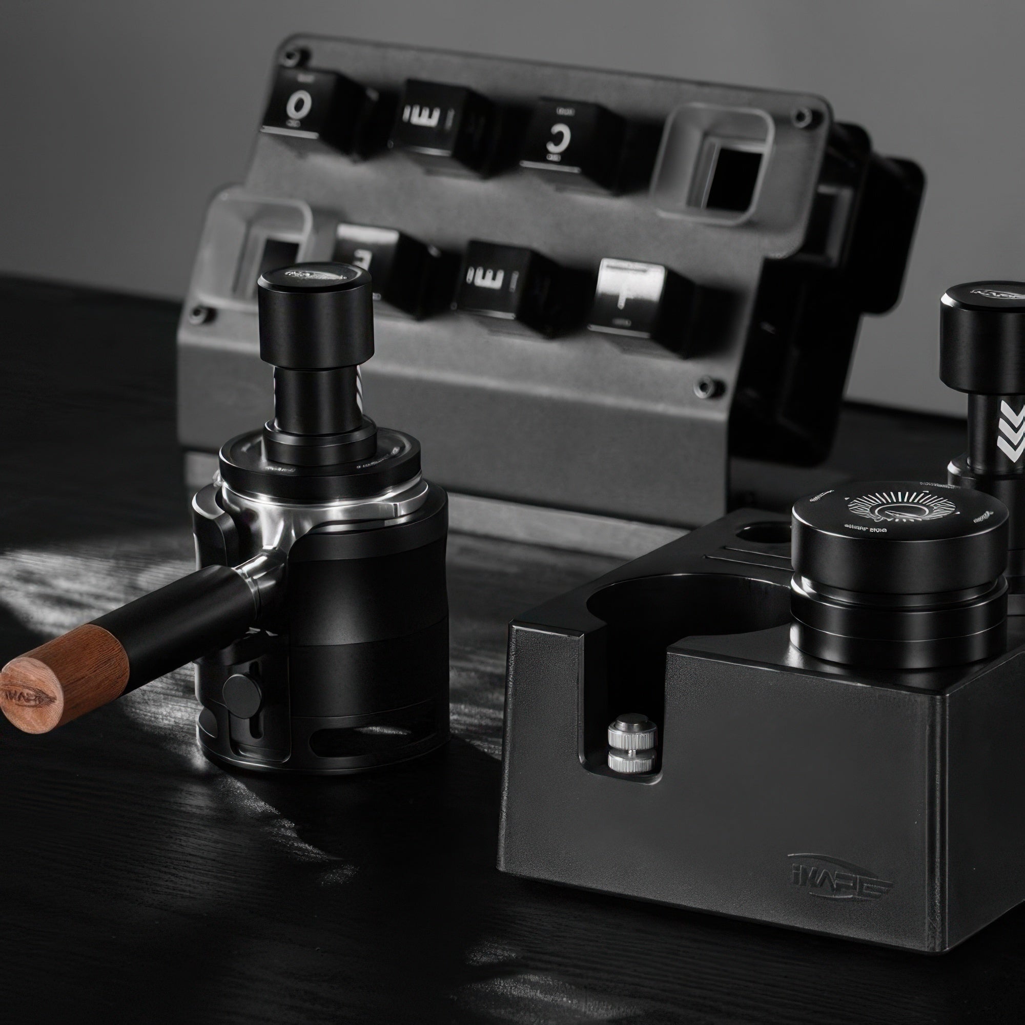 Portafilter Holder & Tamping Station V3