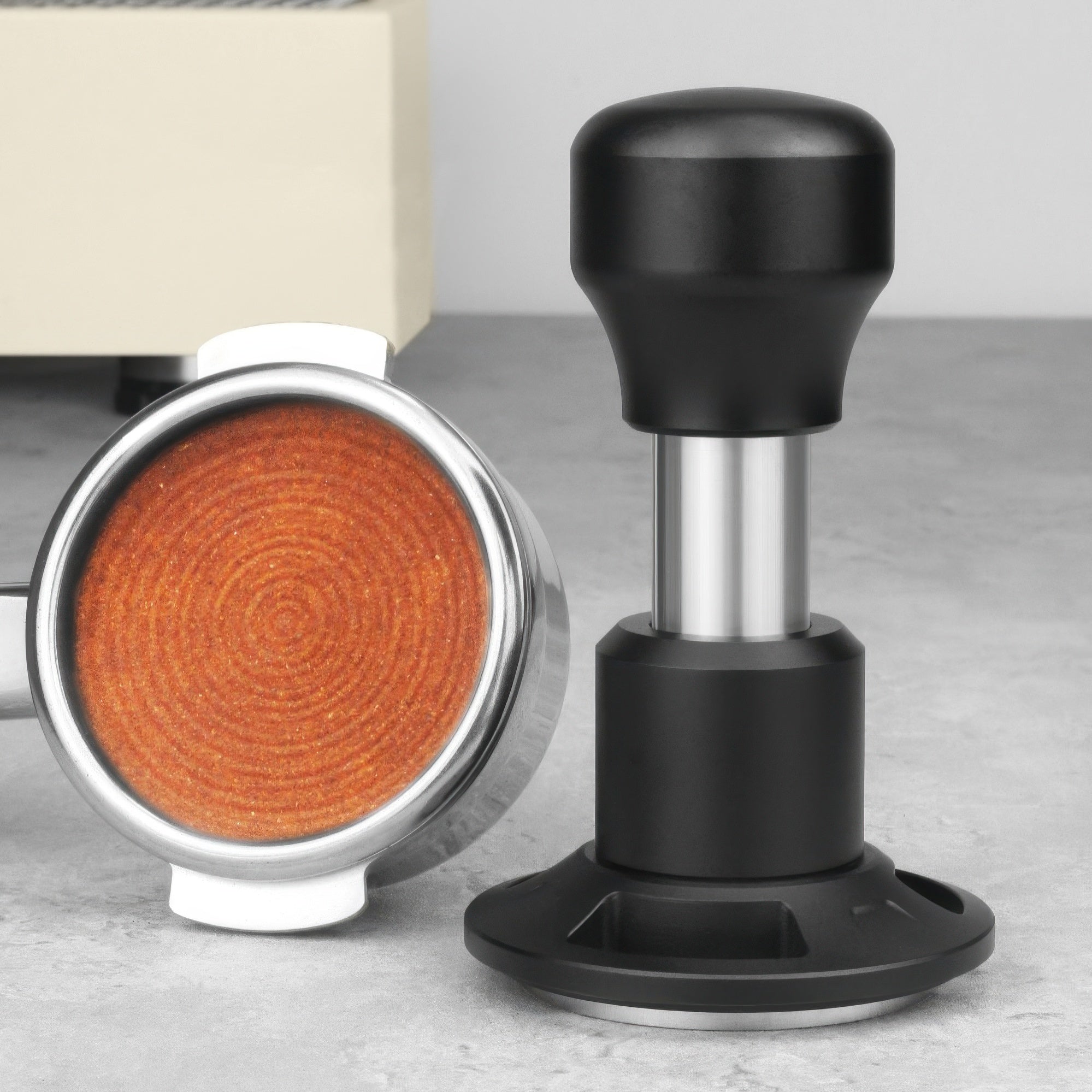 Spring-Loaded Constant Pressure Tamper