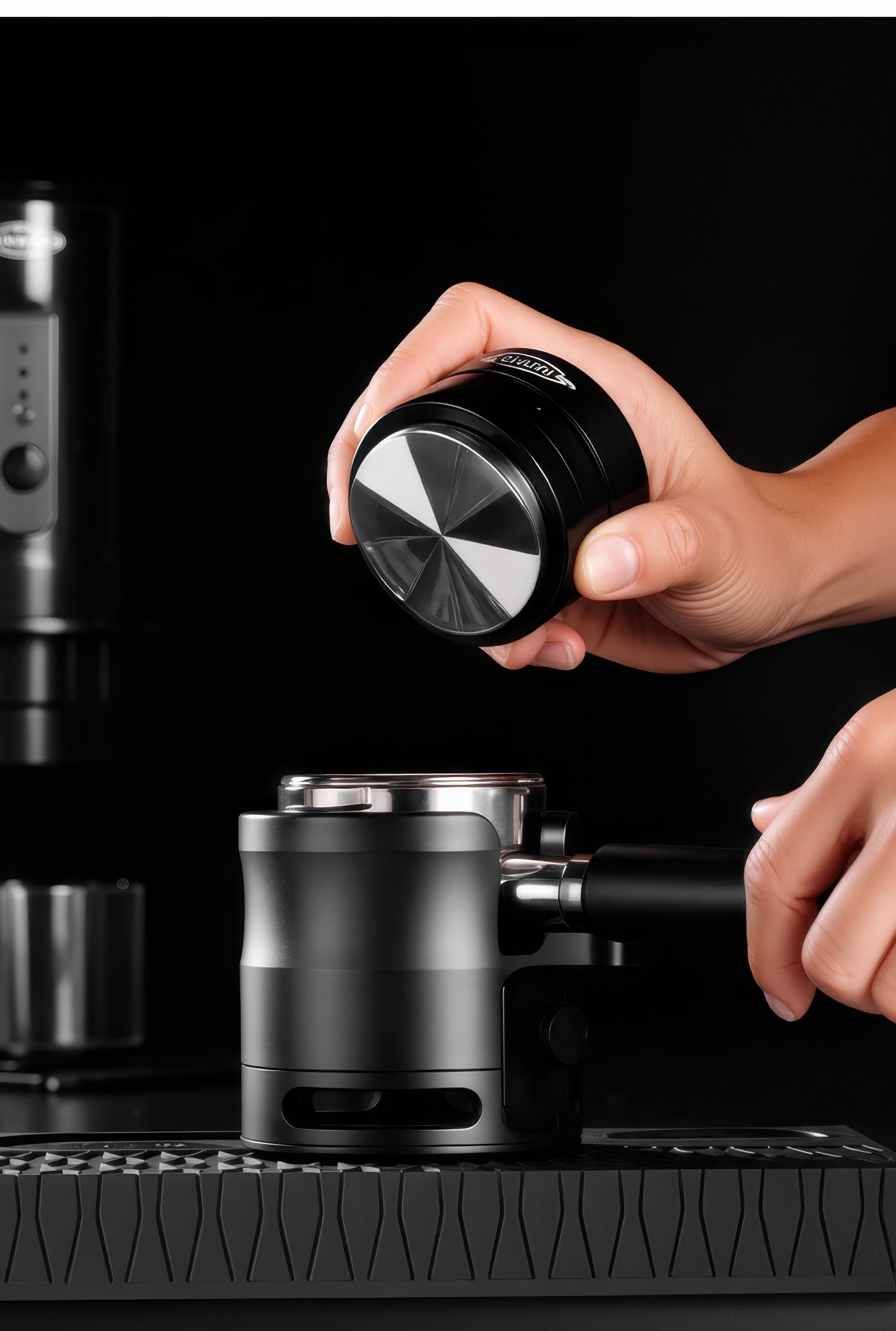 Portafilter Holder & Tamping Station V3