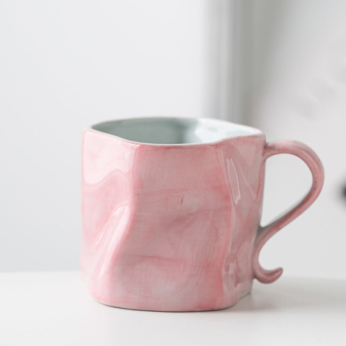 Hand-Painted Ceramic Coffee Mug