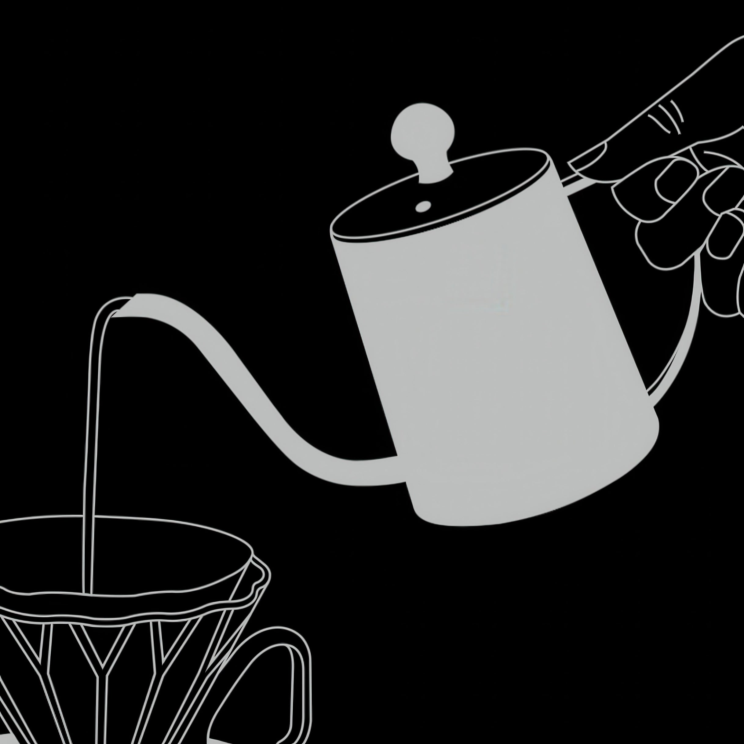 Gooseneck Pour Over Coffee Kettle