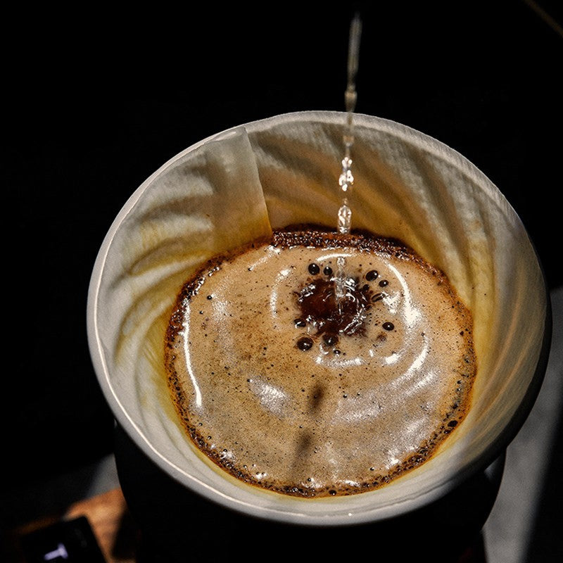 Star Vortex V60 Keramik-Dripper – 16 Spiralfurchen