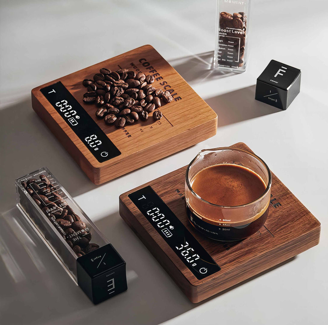 Wooden Coffee Scale | High Precision Scale with Touch Sensor