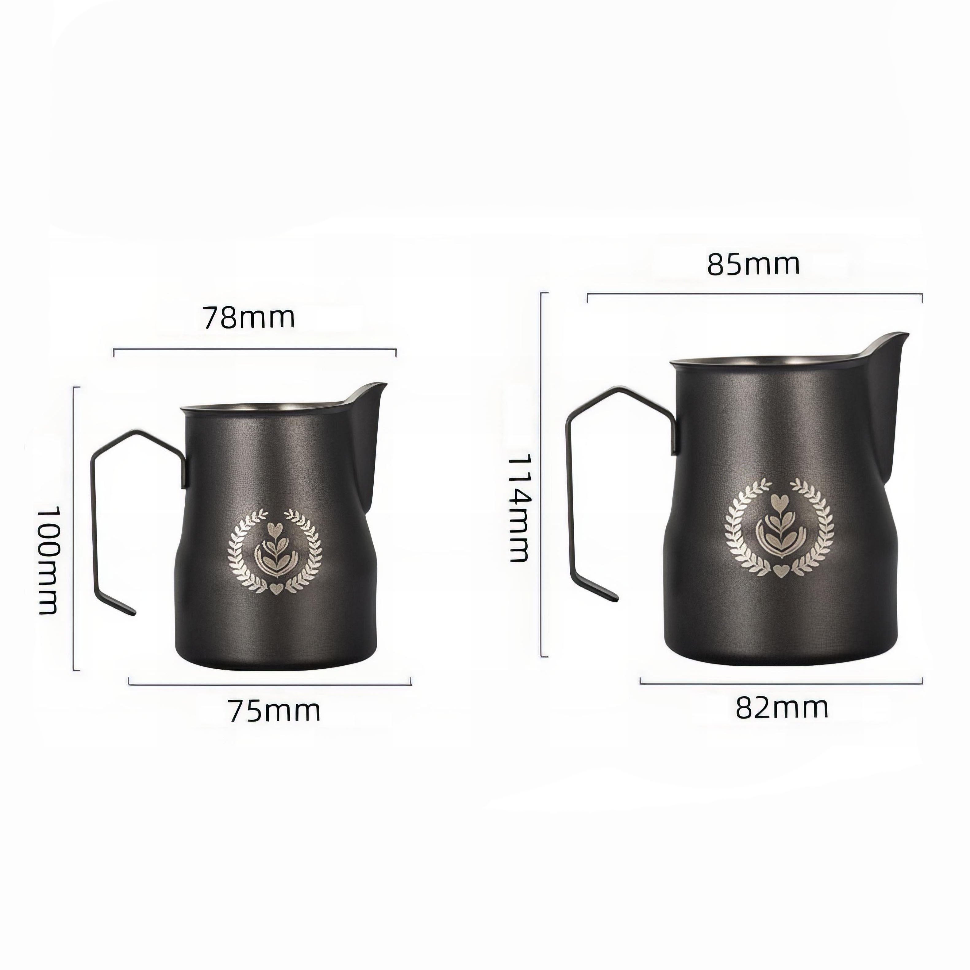 Non-Stick Latte Art Milk Jug for Cappuccino and Coffee - MUVNA - Lastaforest