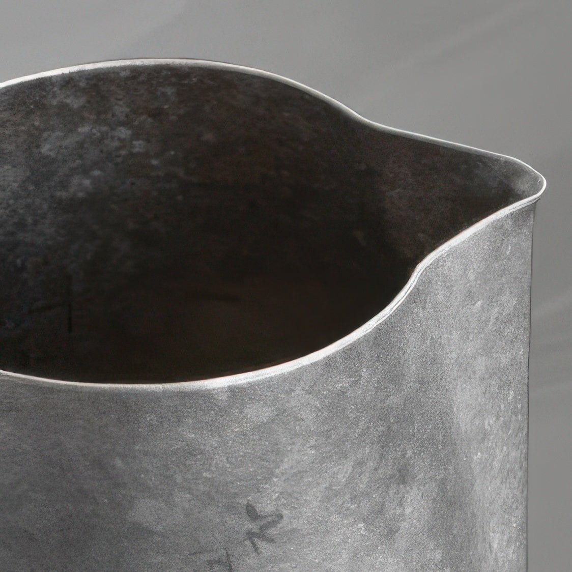 Aurora Crystal Titanium Latte Pitcher