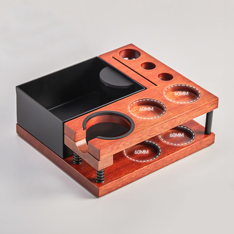 Multifunctional Coffee Tamper Station For Tamper Distributor And Accessories - Lastaforest