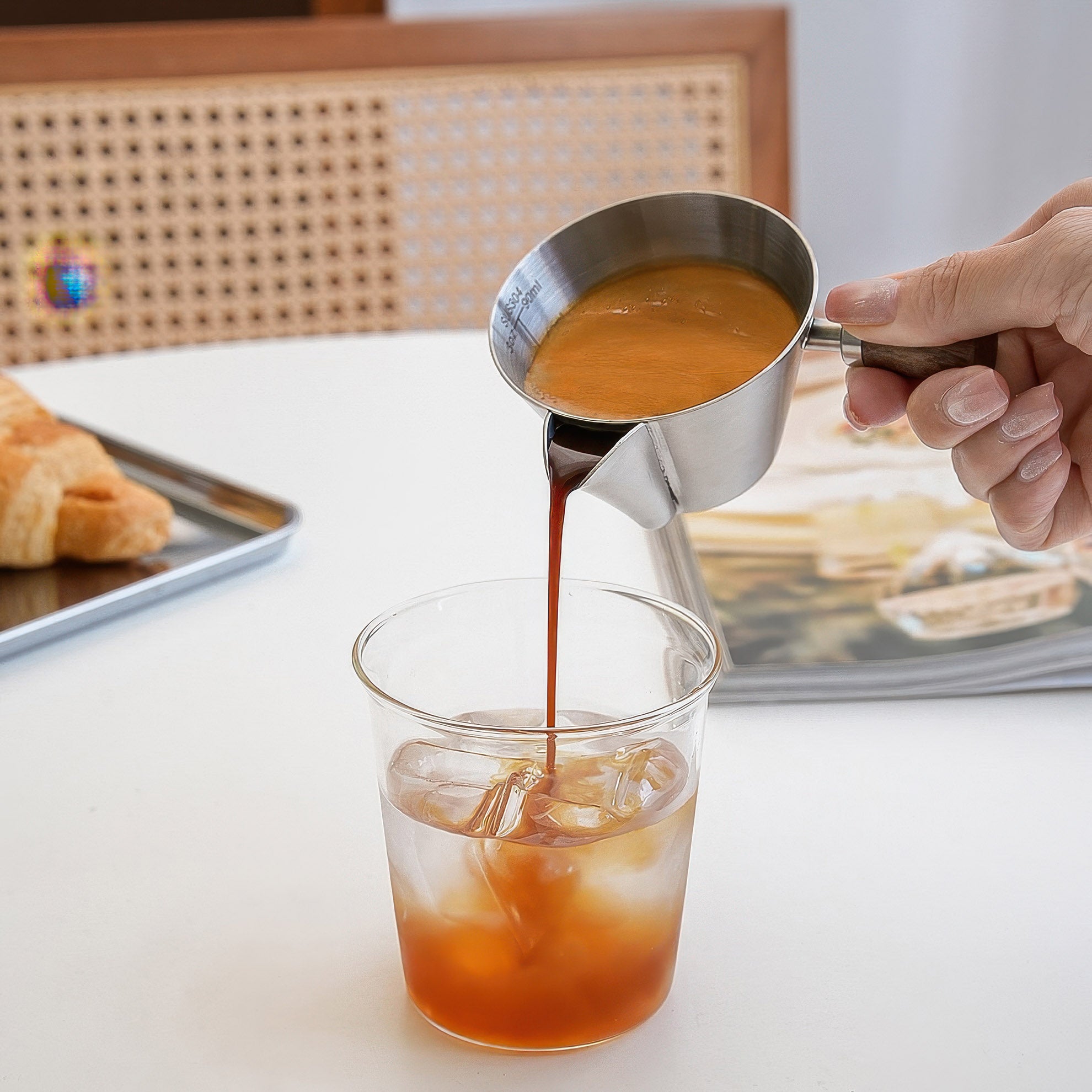 Espresso-Extraktionsmessbecher