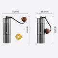 Z5 X-fold Manual Coffee Grinder - zeroHero® - Lastaforest