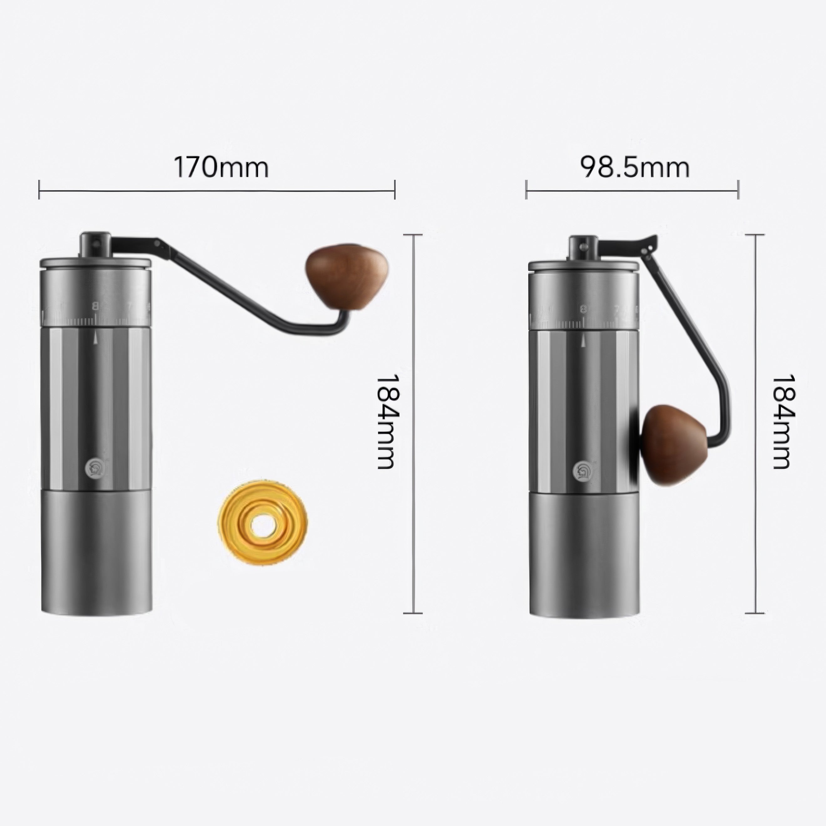 Z5 X-fold Manual Coffee Grinder - zeroHero® - Lastaforest