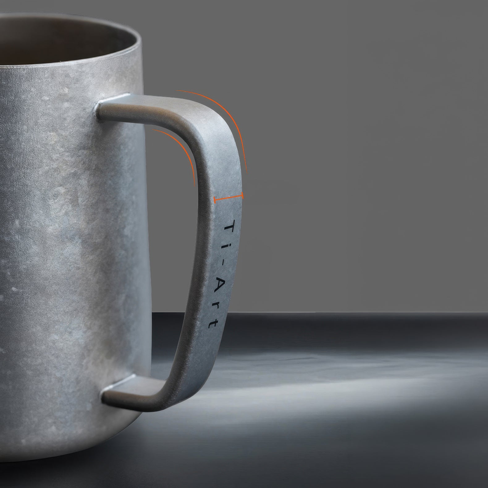 Aurora Crystal Titanium Latte Pitcher