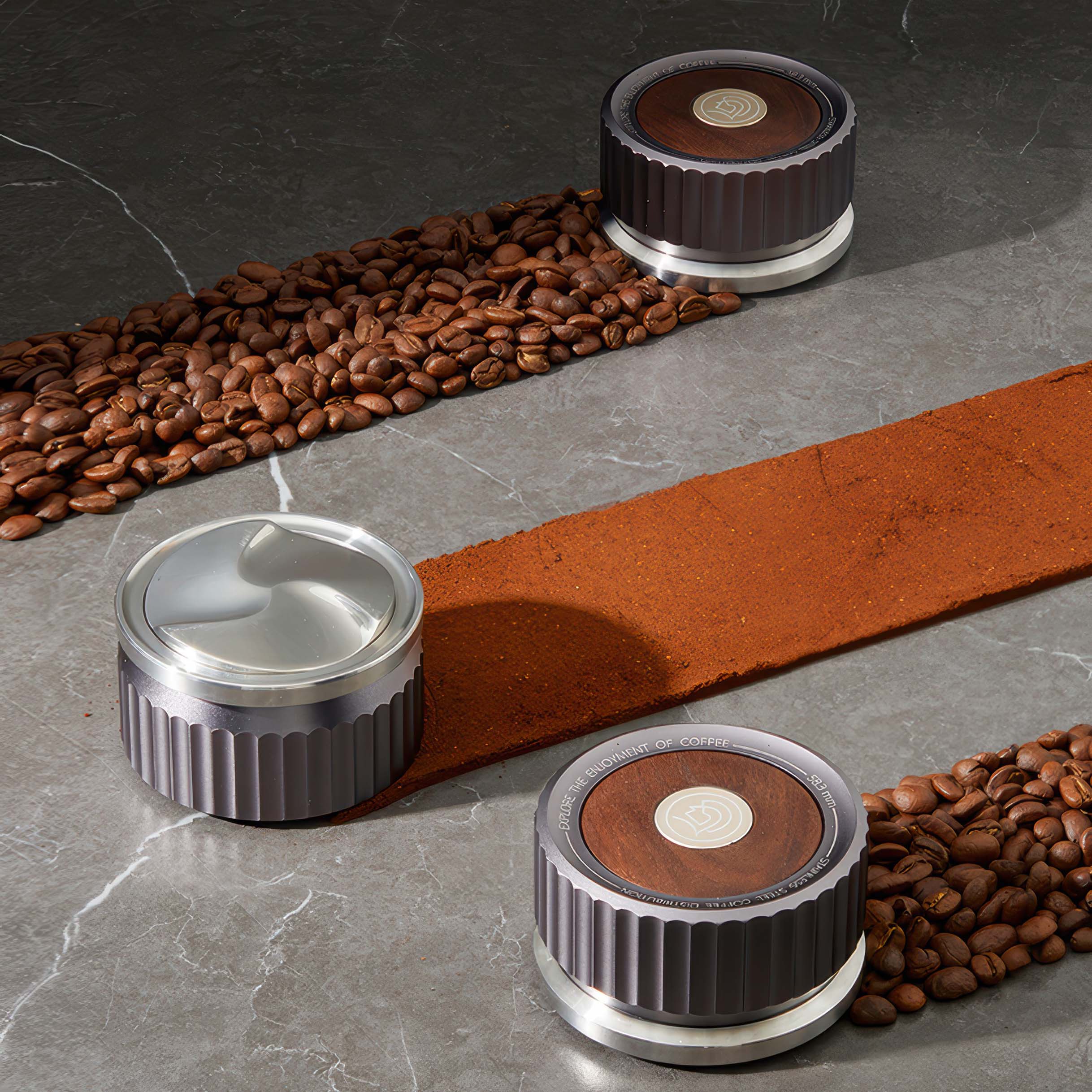 Gravity Coffee Distributor 51/58mm Adjustable zeroHero | Lastaforest