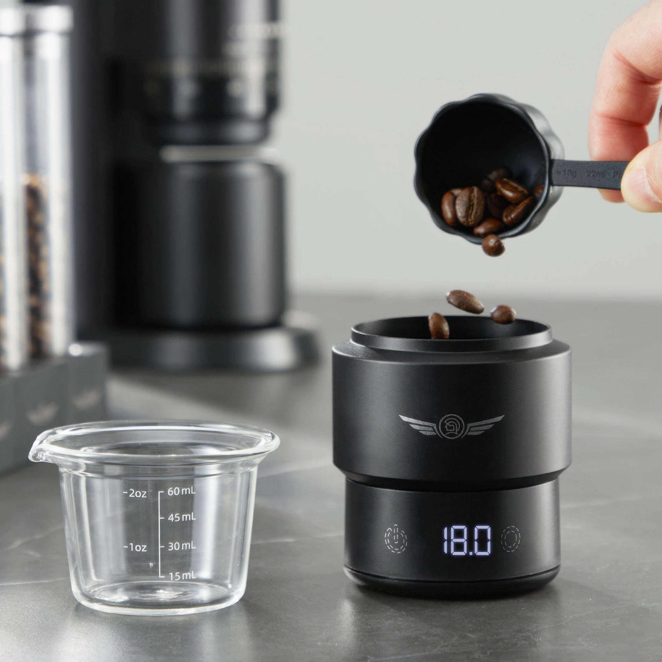 Compact Espresso Coffee Scale