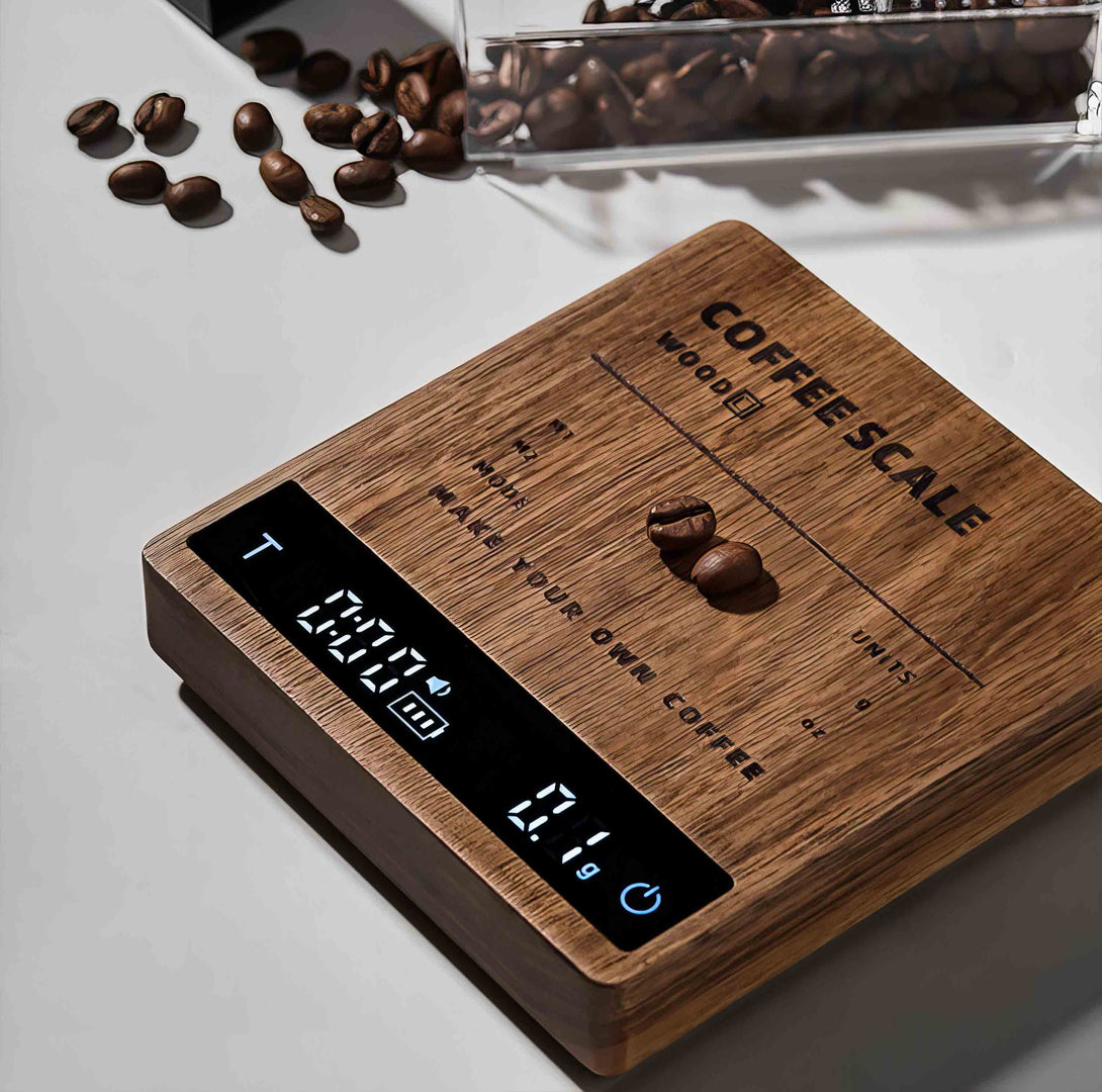 Wooden Coffee Scale | High Precision Scale with Touch Sensor