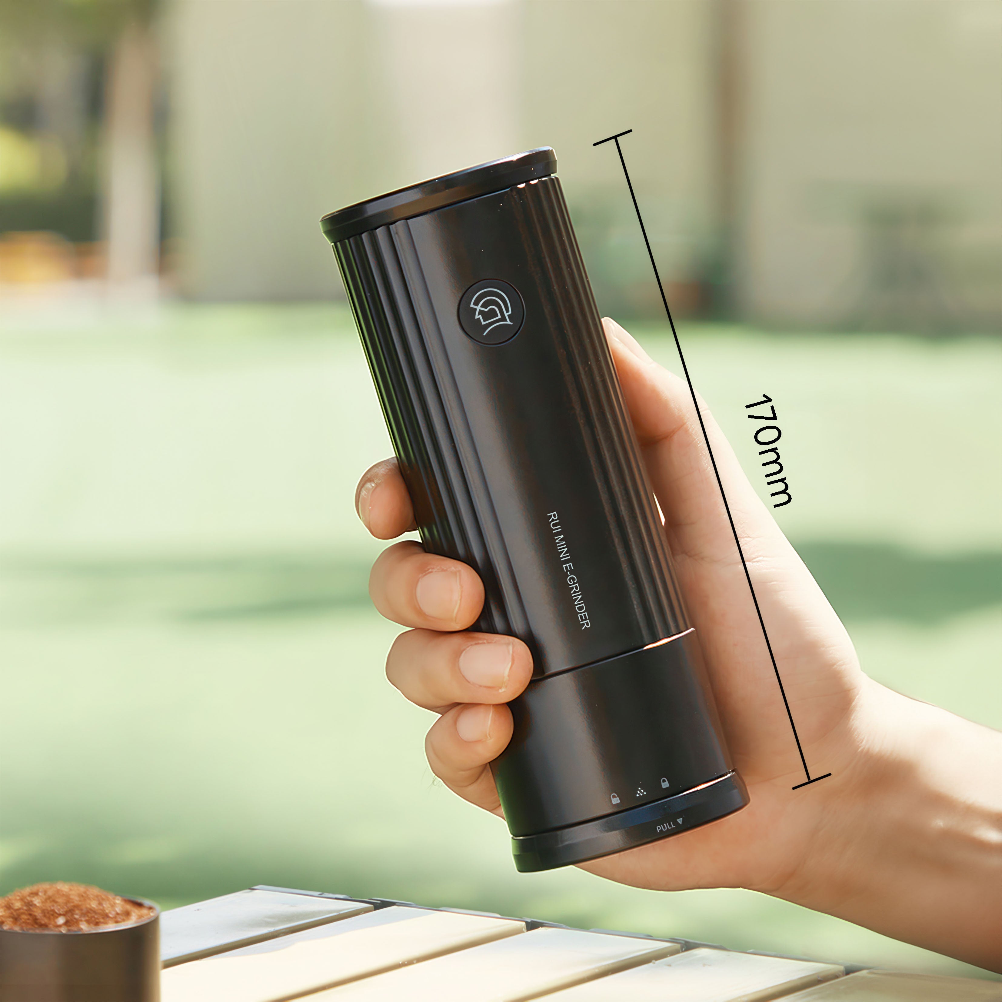 Mini Rui Compact Travel Coffee Grinder - Thumbnail 3