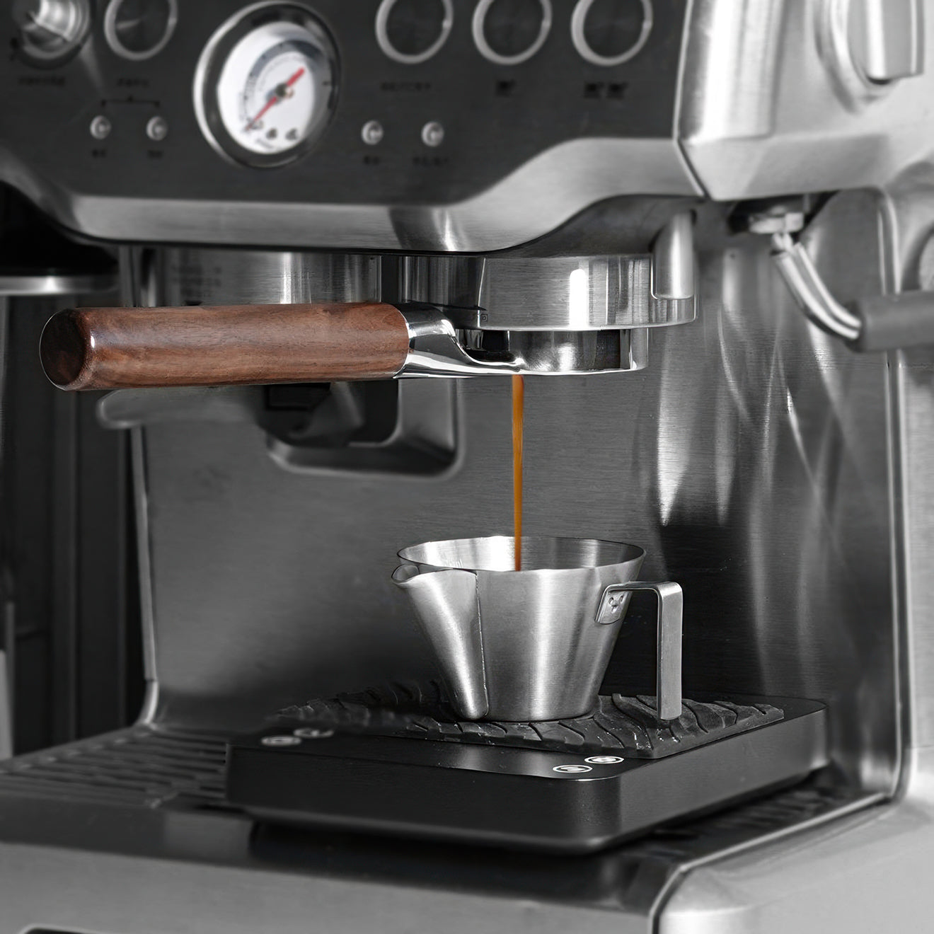 Handcrafted Flat-bottom Bottomless Portafilter