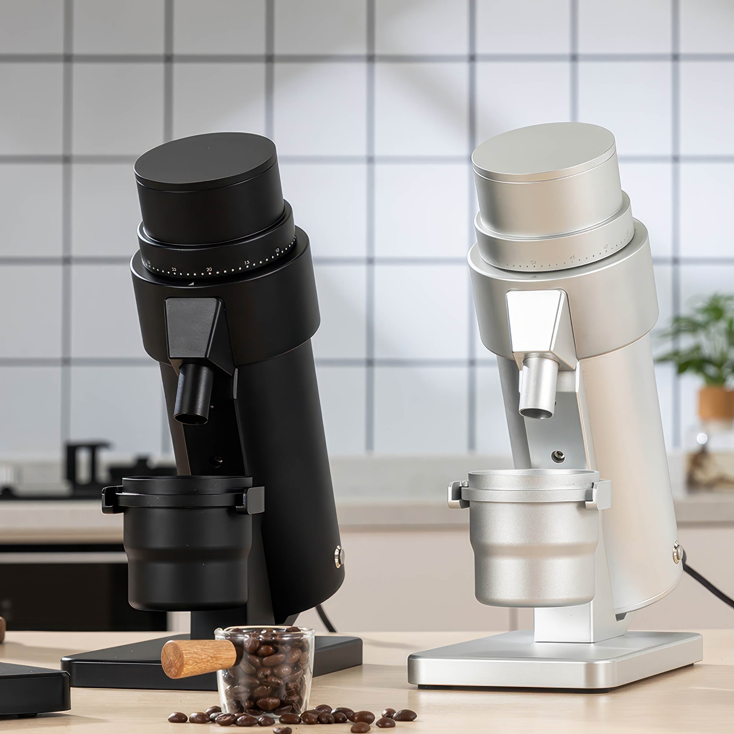 STARSEEKER Explorer Edge+ Electric Coffee Grinder | 63mm Titanium