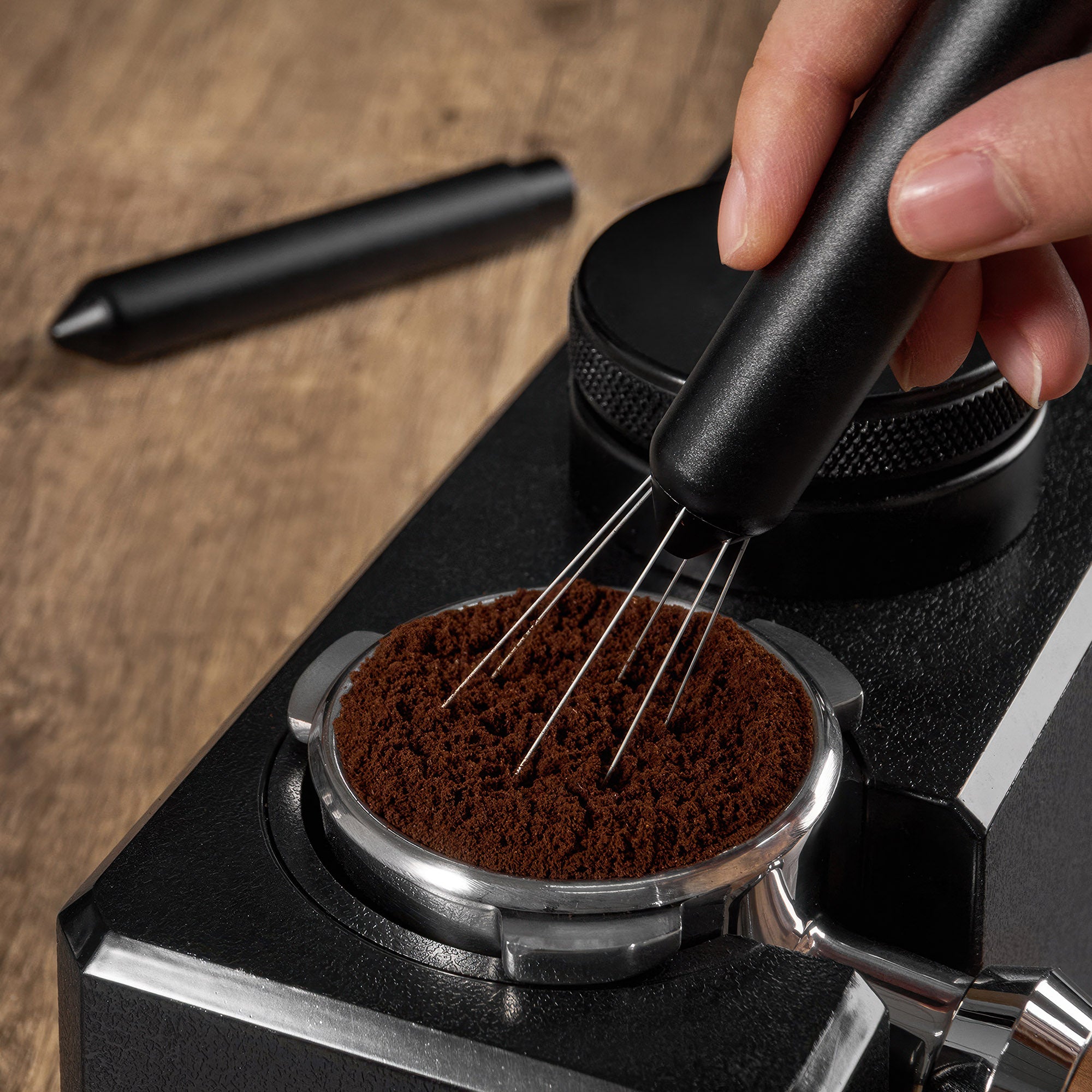 Spring WDT Werkzeug – Press-Action Espressoverteiler